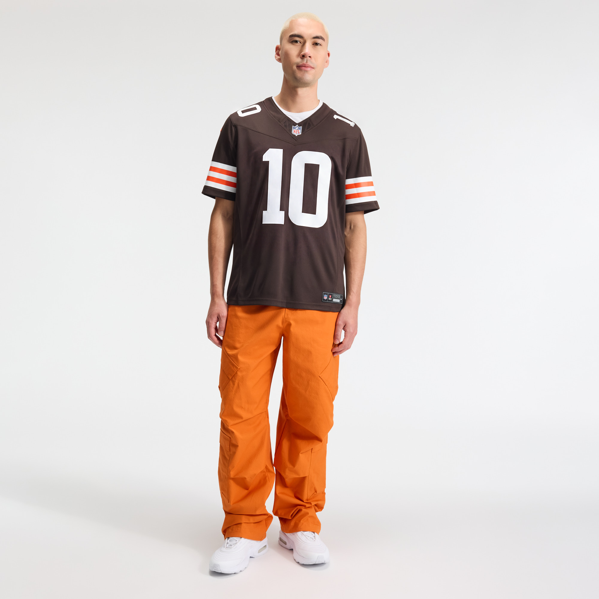Quinshon Judkins Cleveland Browns Limited Jersey Brown NFL Football Fan Wear