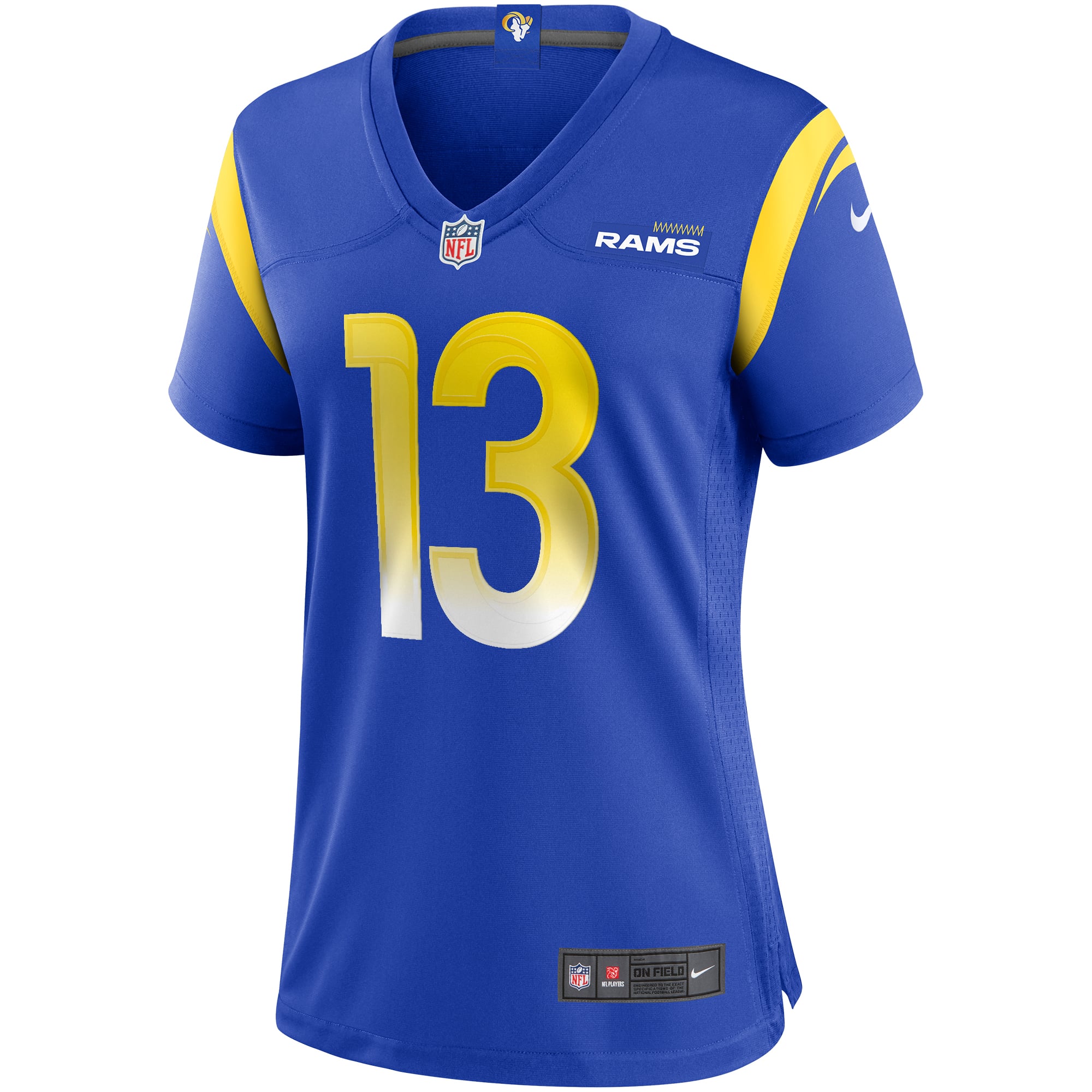 Big Tall Retired Los Angeles Rams Player Jersey White NFL Football Fan Wear