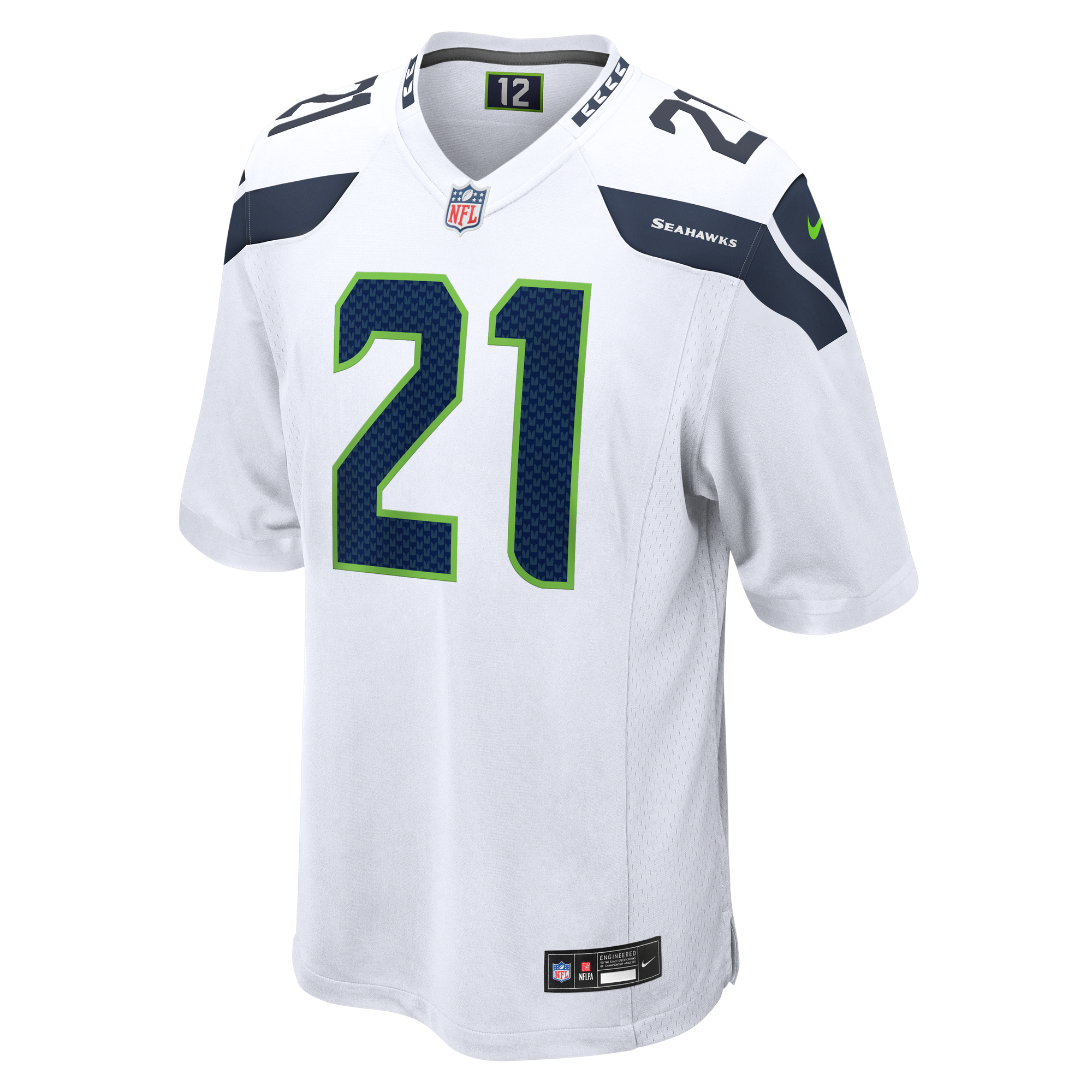 Devon Witherspoon Seattle Seahawks Game Jersey White NFL Football Fan Wear