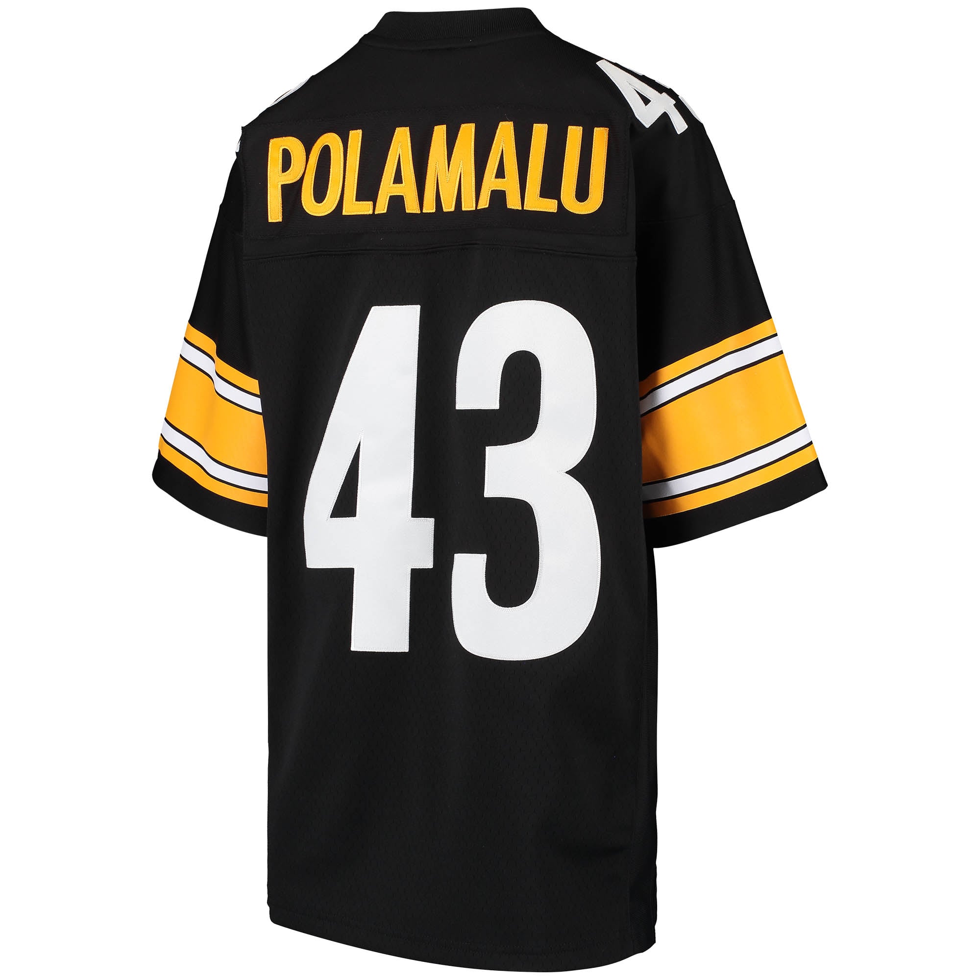 Big Tall Retired Pittsburgh Steelers Player Jersey Black NFL Football Fan Wear Big Tall Retired