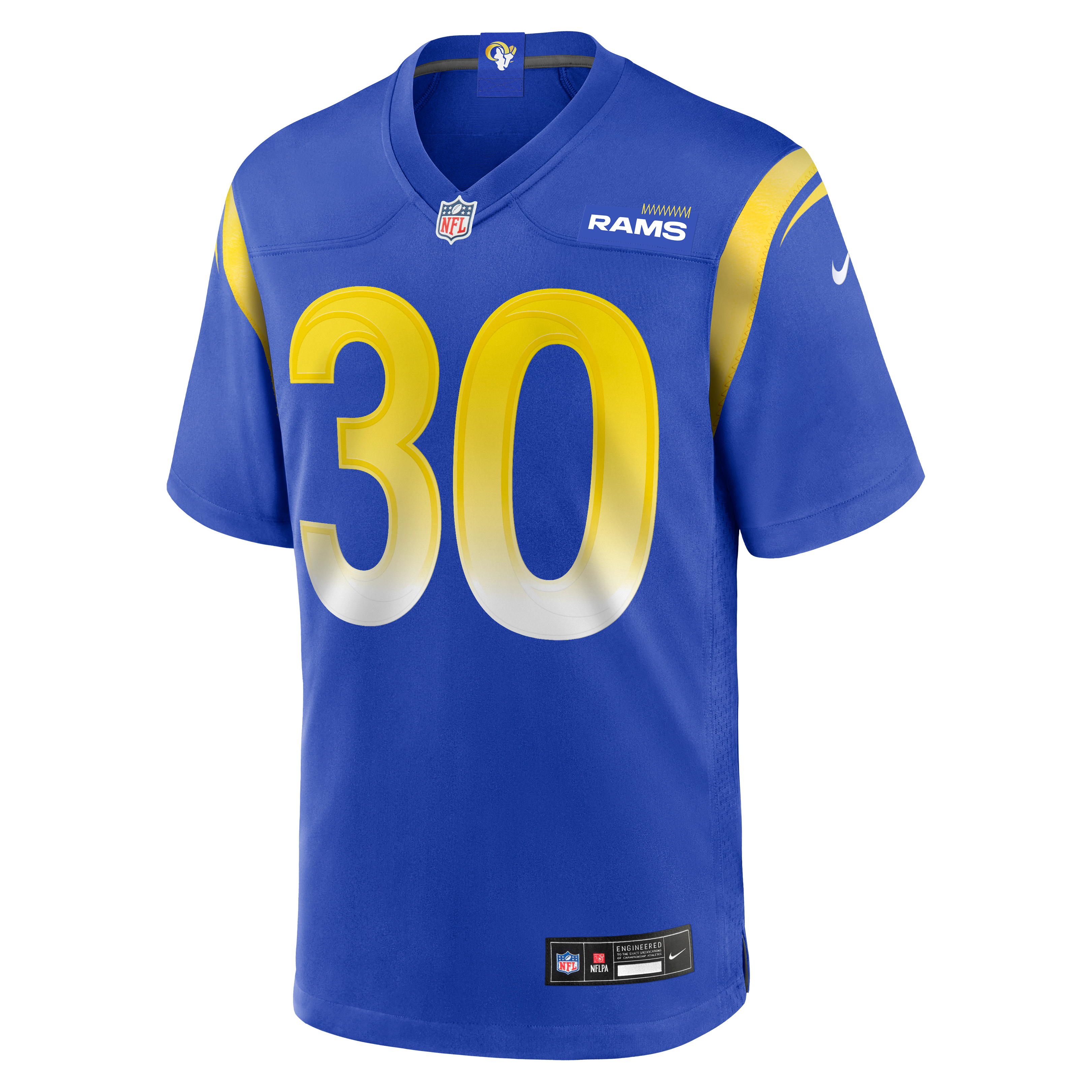Josh Wallace Los Angeles Rams Game Jersey Royal NFL Football Fan Wear