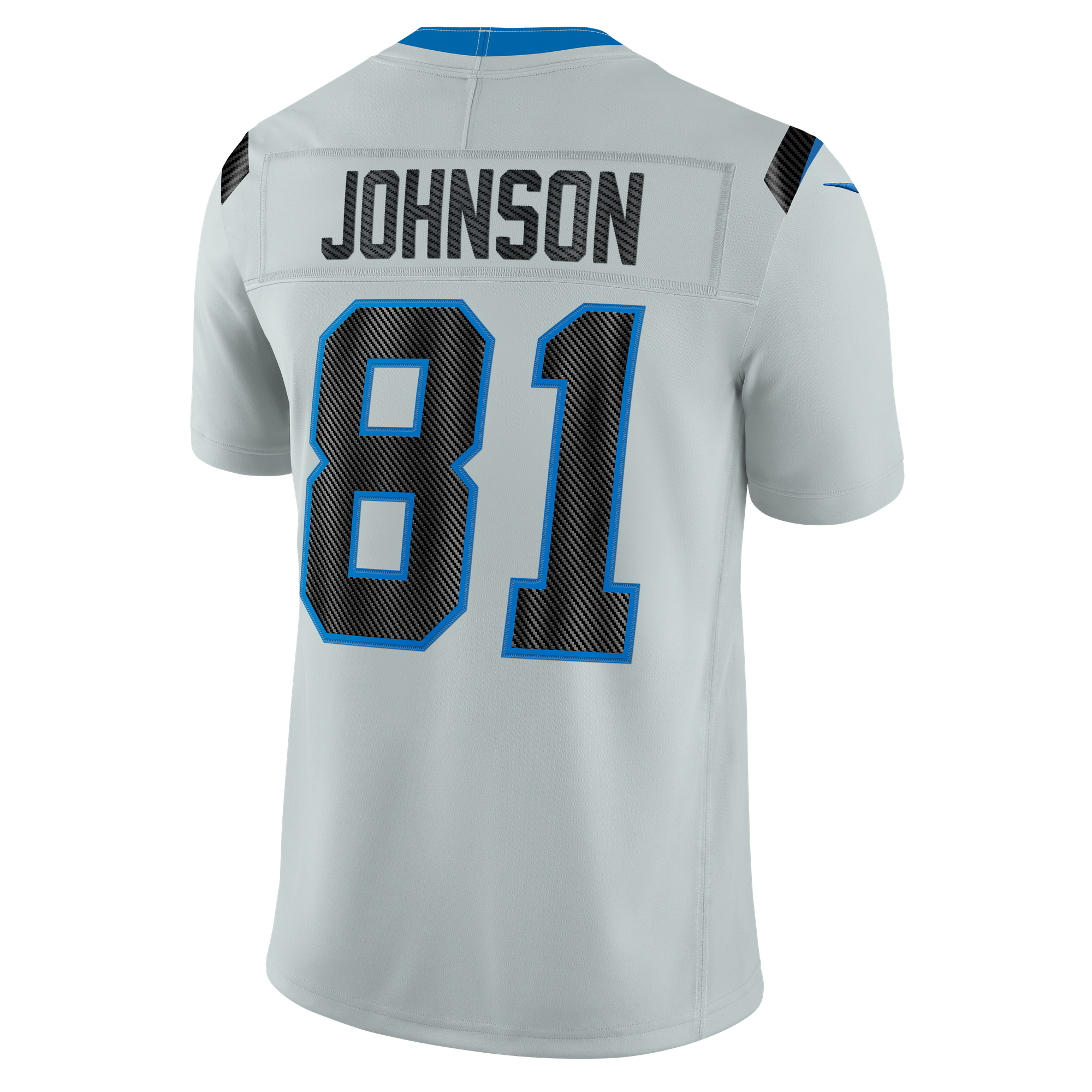 Calvin Johnson Detroit Lions Limited Jersey Silver NFL Football Fan Wear Calvin Johnson