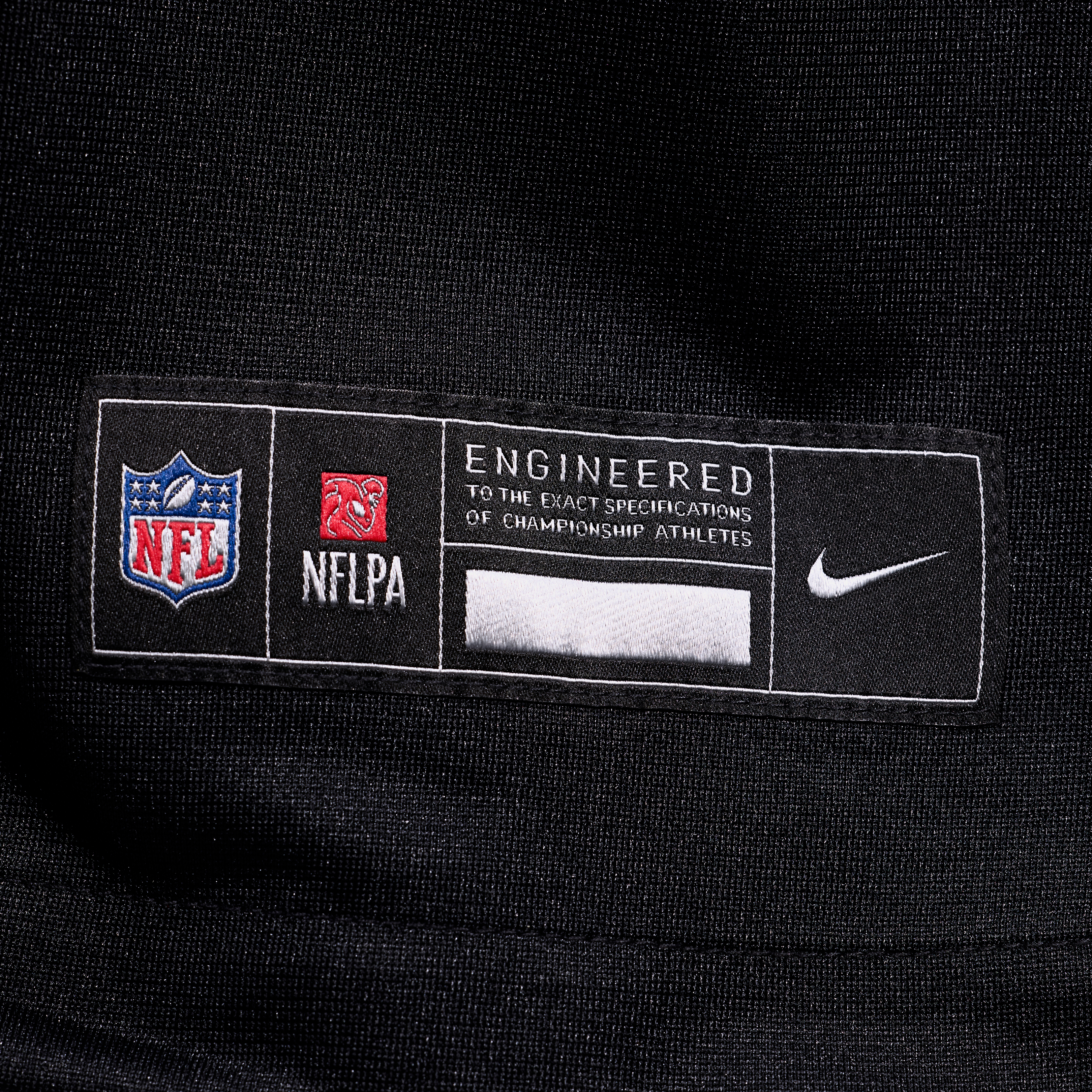 Nick Samac Carolina Panthers Game Jersey Black NFL Football Fan Wear