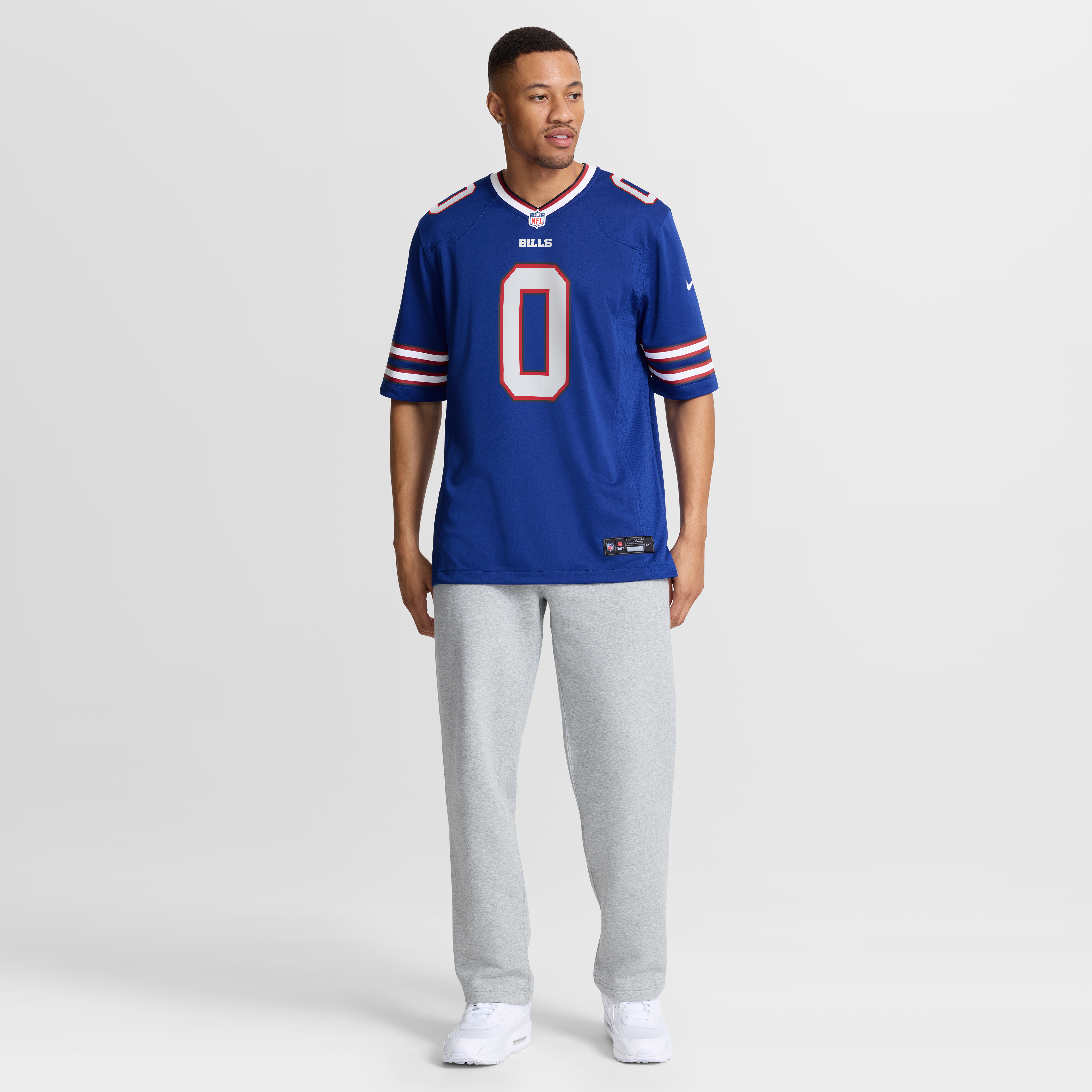 Keon Coleman Buffalo Bills Game Jersey Royal NFL Football Fan Wear Keon Coleman