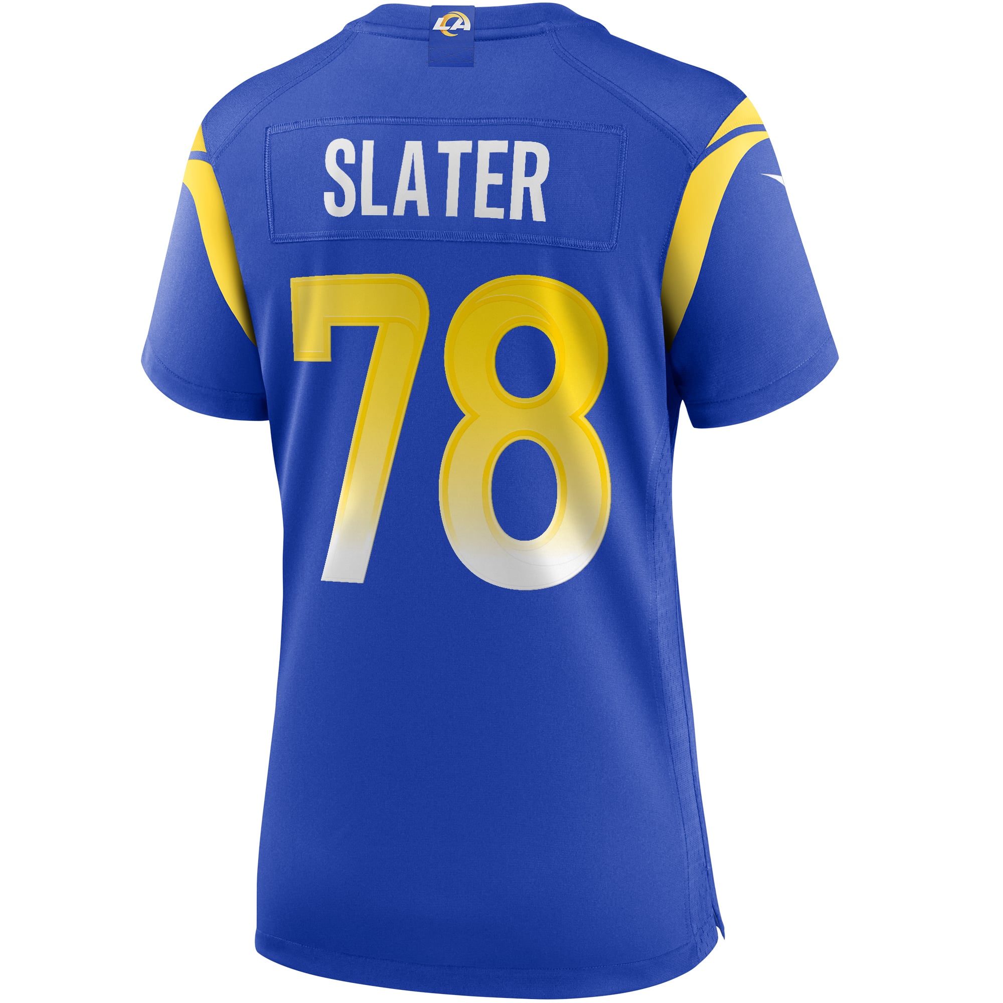 Jackie Slater Retired Los Angeles Rams Player Jersey Royal NFL Football Fan Wear