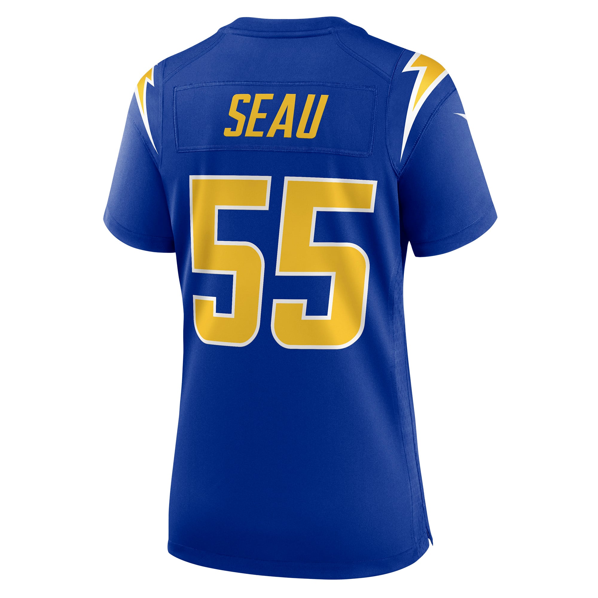 Seau Retired Los Angeles Chargers Game Jersey Royal NFL Football Fan Wear