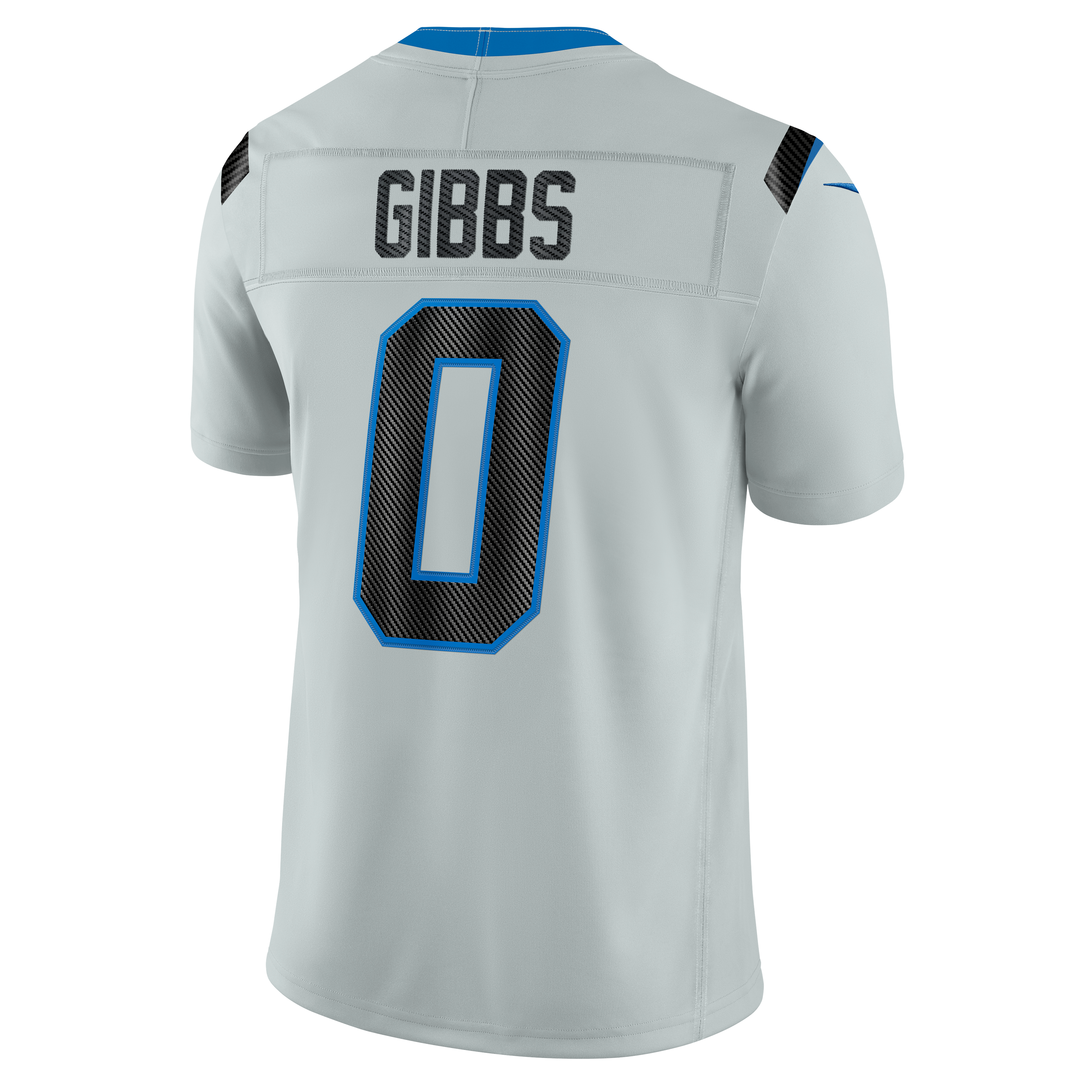 Jahmyr Gibbs Detroit Lions Limited Jersey Silver NFL Football Fan Wear Jahmyr Gibbs