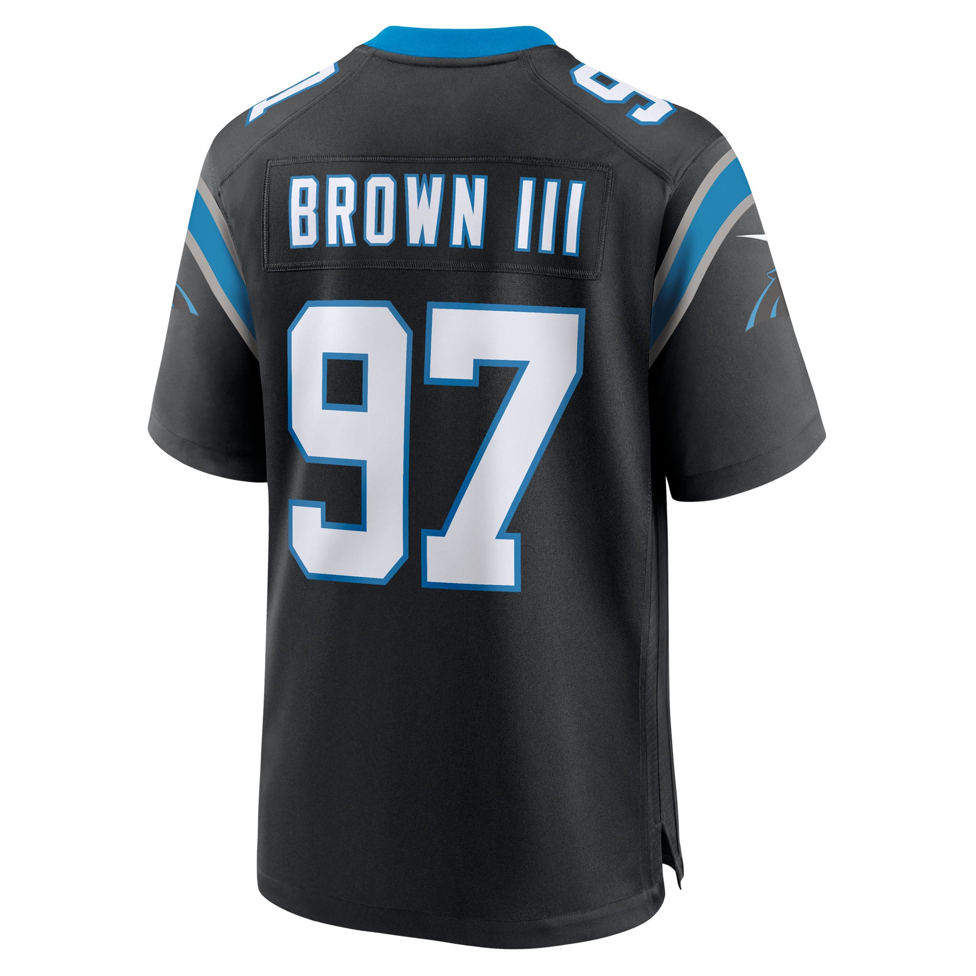 Bobby Brown Carolina Panthers Game Jersey Brown NFL Football Fan Wear Bobby Brown