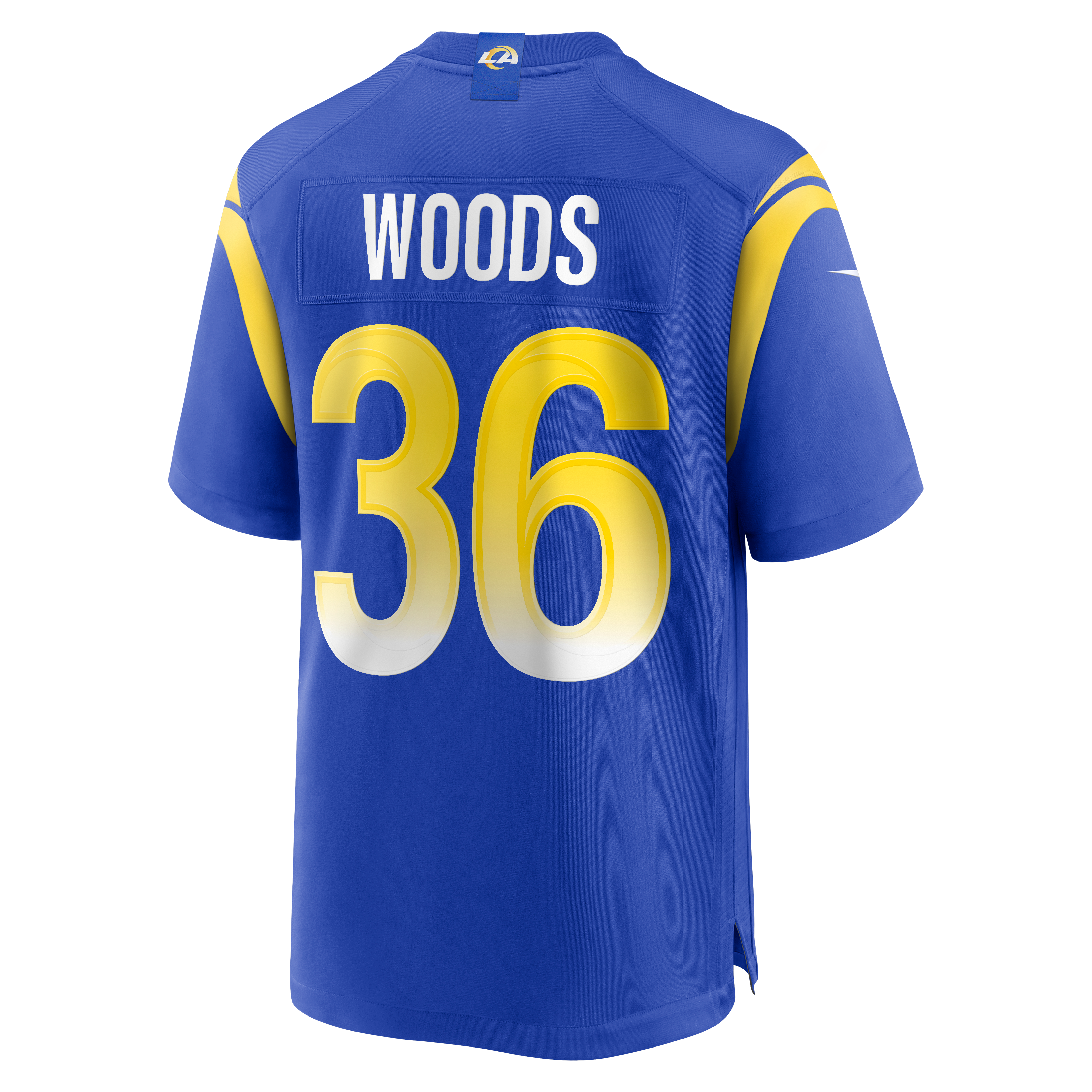 Charles Woods Los Angeles Rams Game Jersey Royal NFL Football Fan Wear