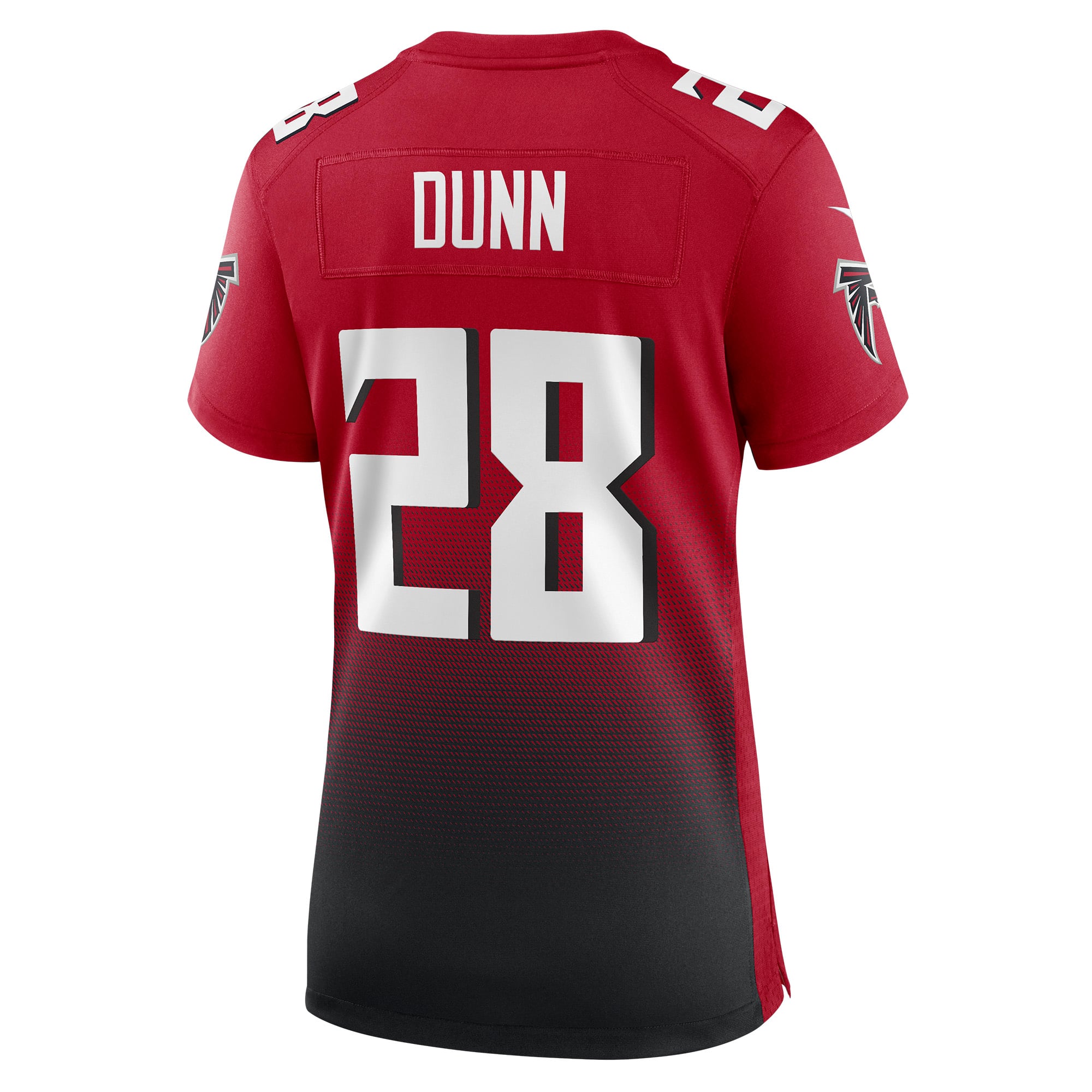 Retired Warrick Dunn Atlanta Falcons Game Jersey Red NFL Football Fan Wear