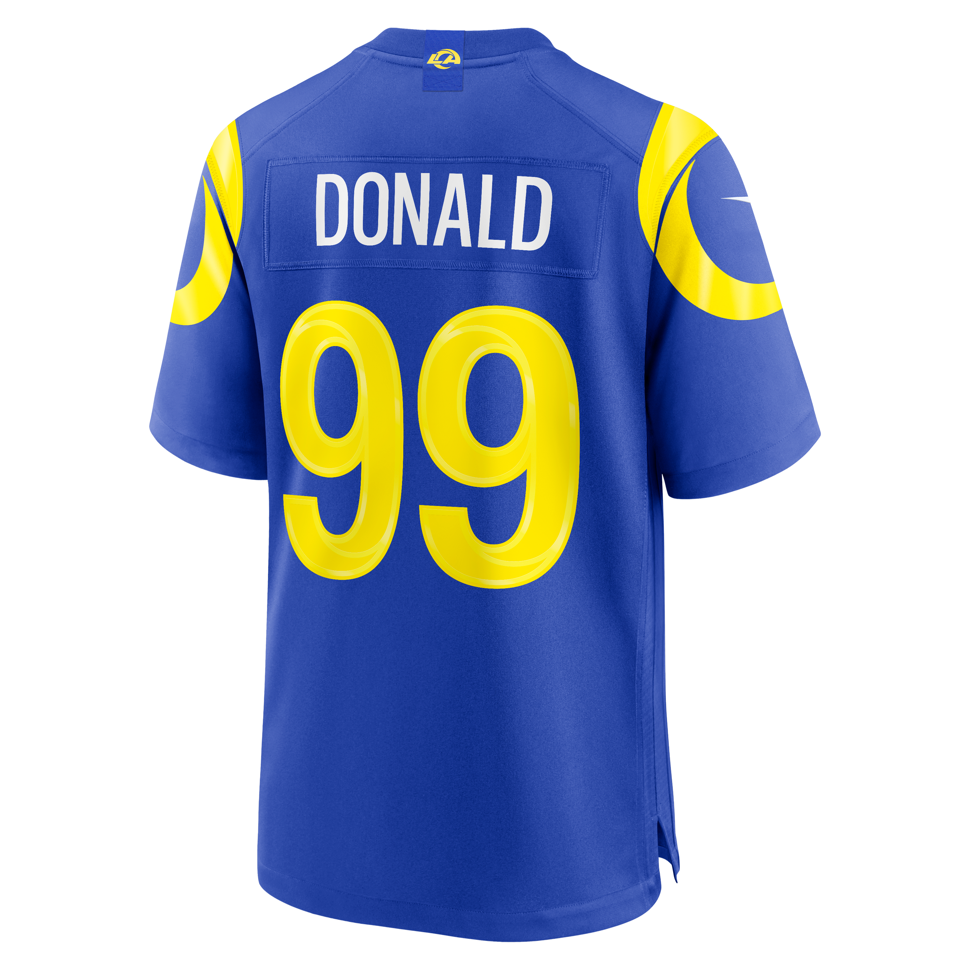 Aaron Donald Los Angeles Rams Game Jersey Royal NFL Football Fan Wear Aaron Donald