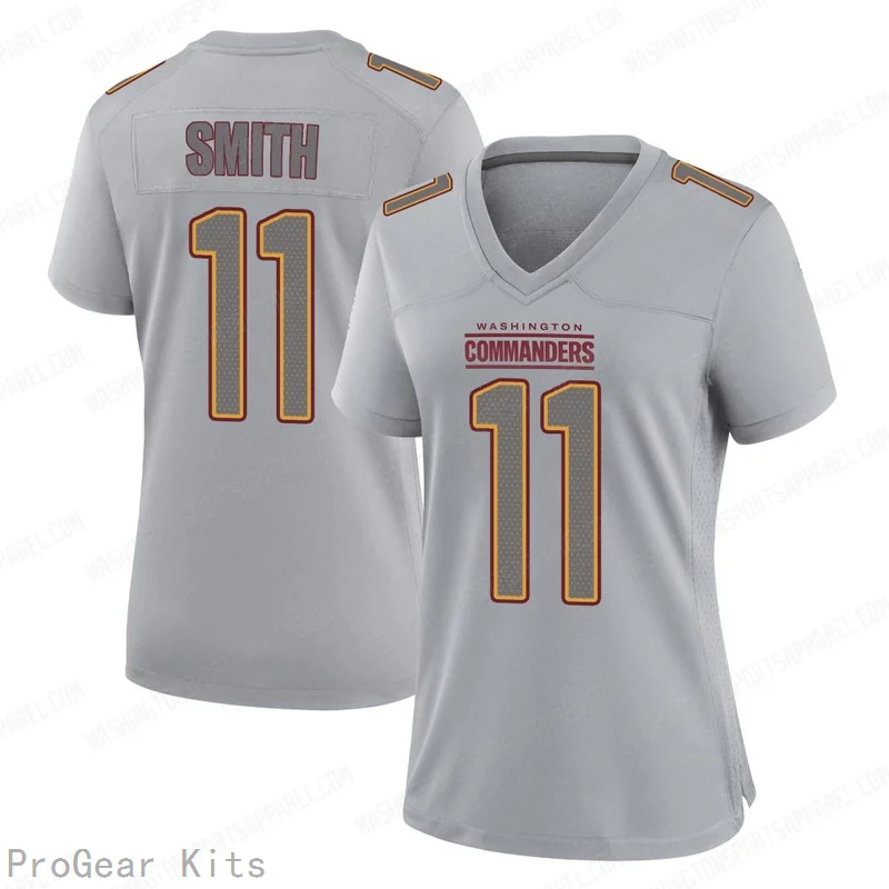 Alex Smith Atmosphere Washington Commanders Game Jersey No.11 Gray NFL Football Fan Wear