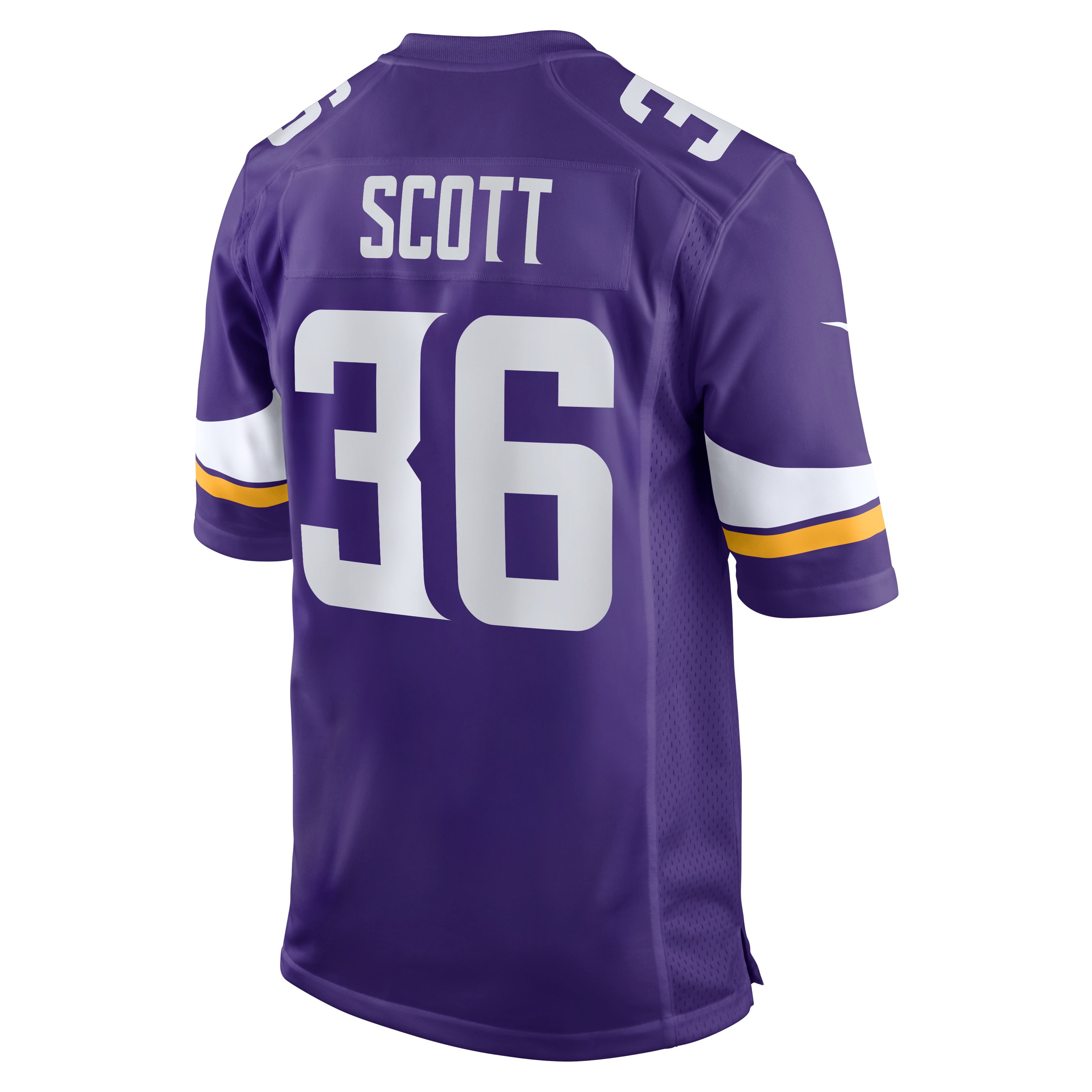 Zavier Scott Minnesota Vikings Game Jersey Purple NFL Football Fan Wear Zavier Scott