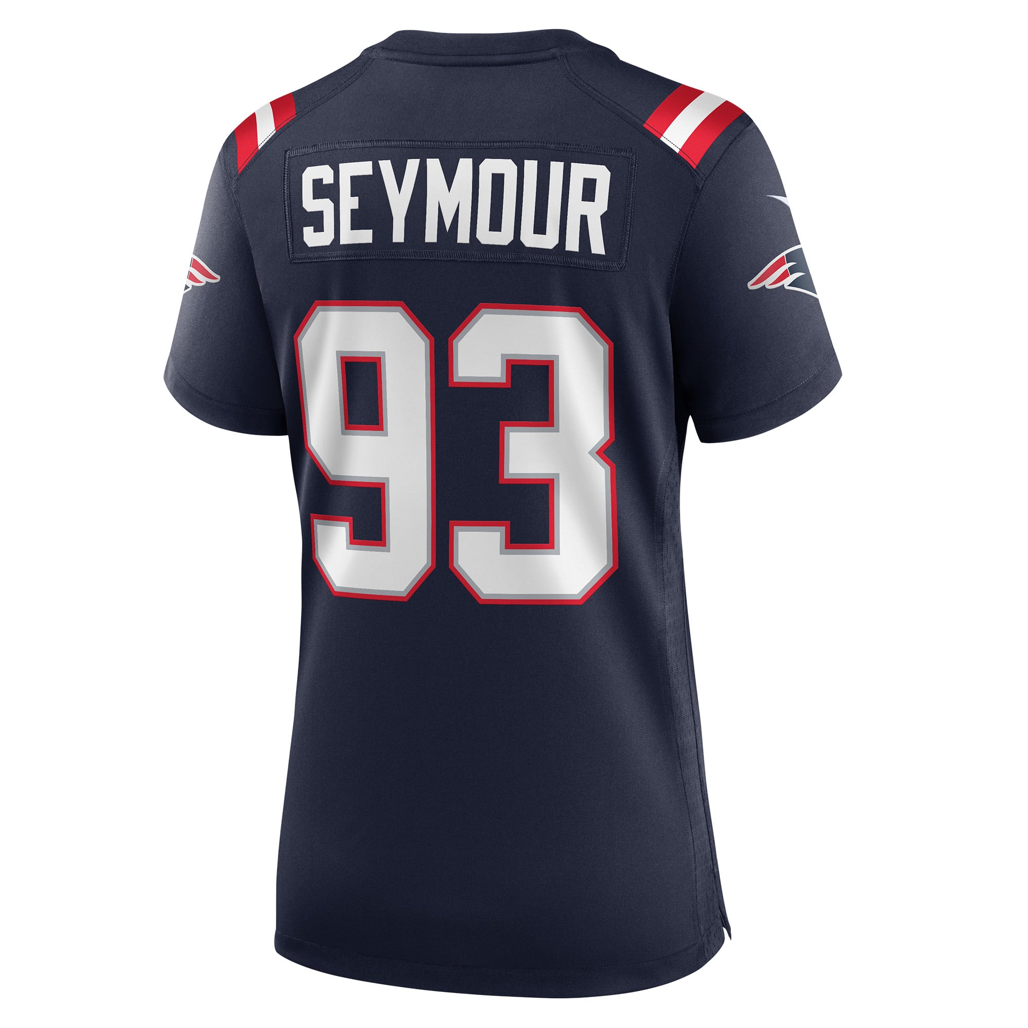 Richard Seymour New England Patriots Replica Jersey Navy NFL Football Fan Wear Richard Seymour