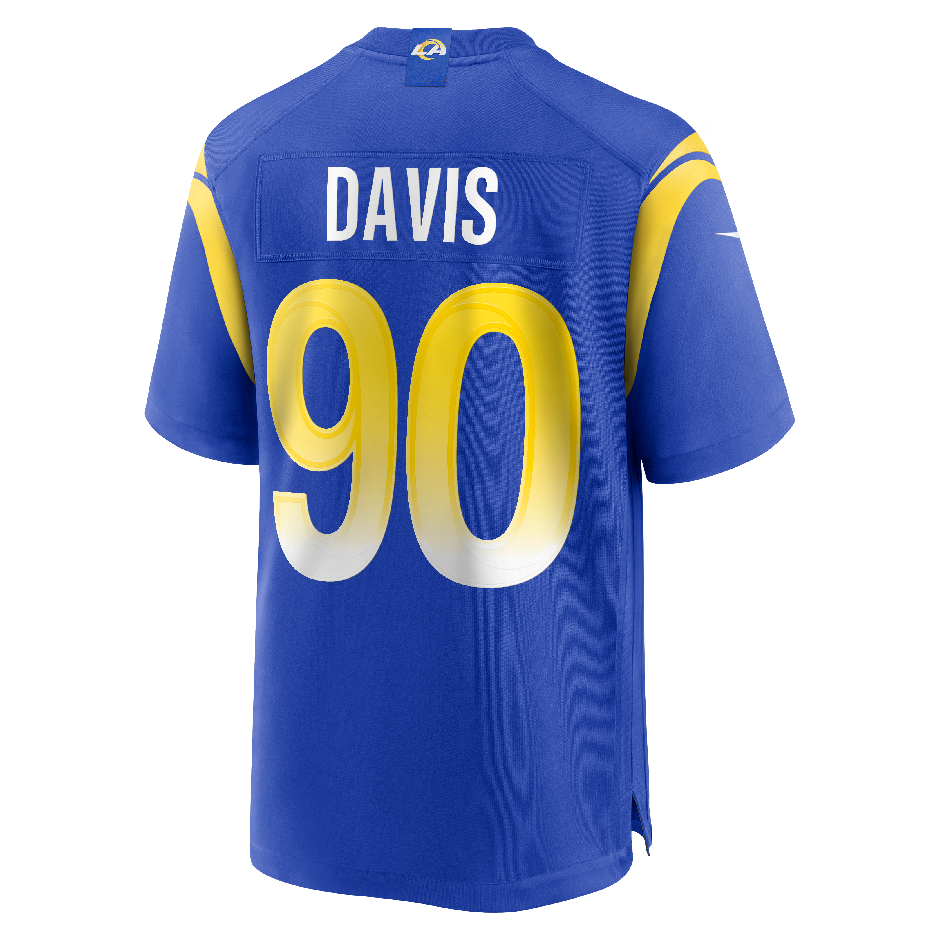 Tyler Davis Los Angeles Rams Game Jersey Royal NFL Football Fan Wear