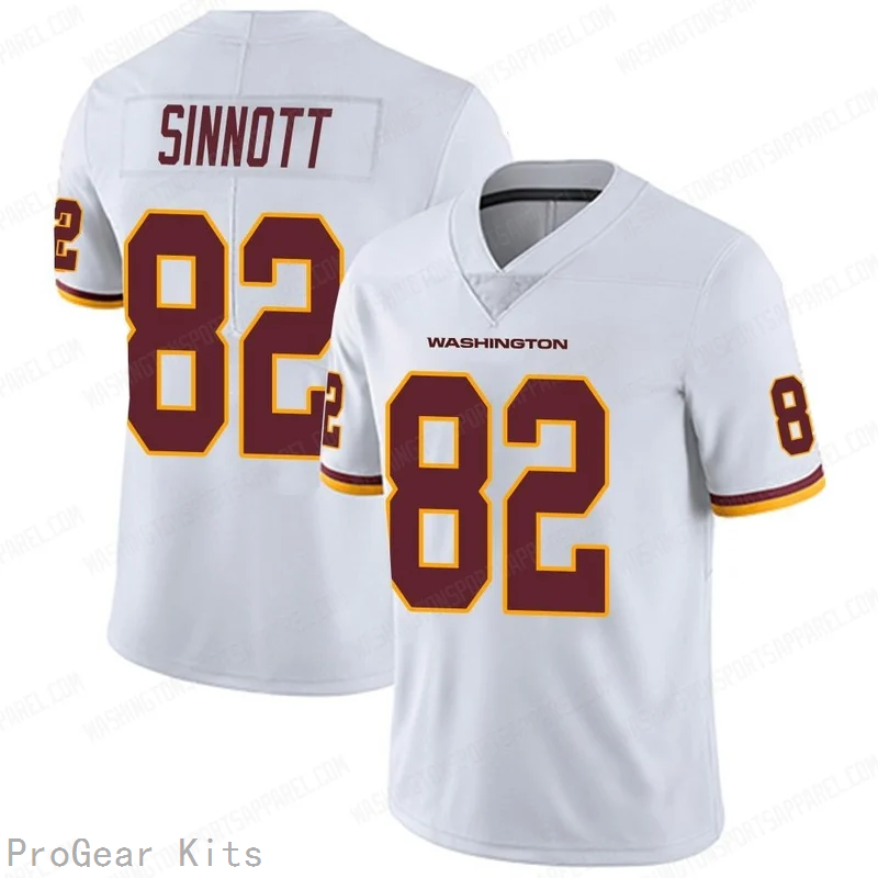 Ben Sinnott Washington Commanders Jersey No.82 White NFL Football Fan Wear