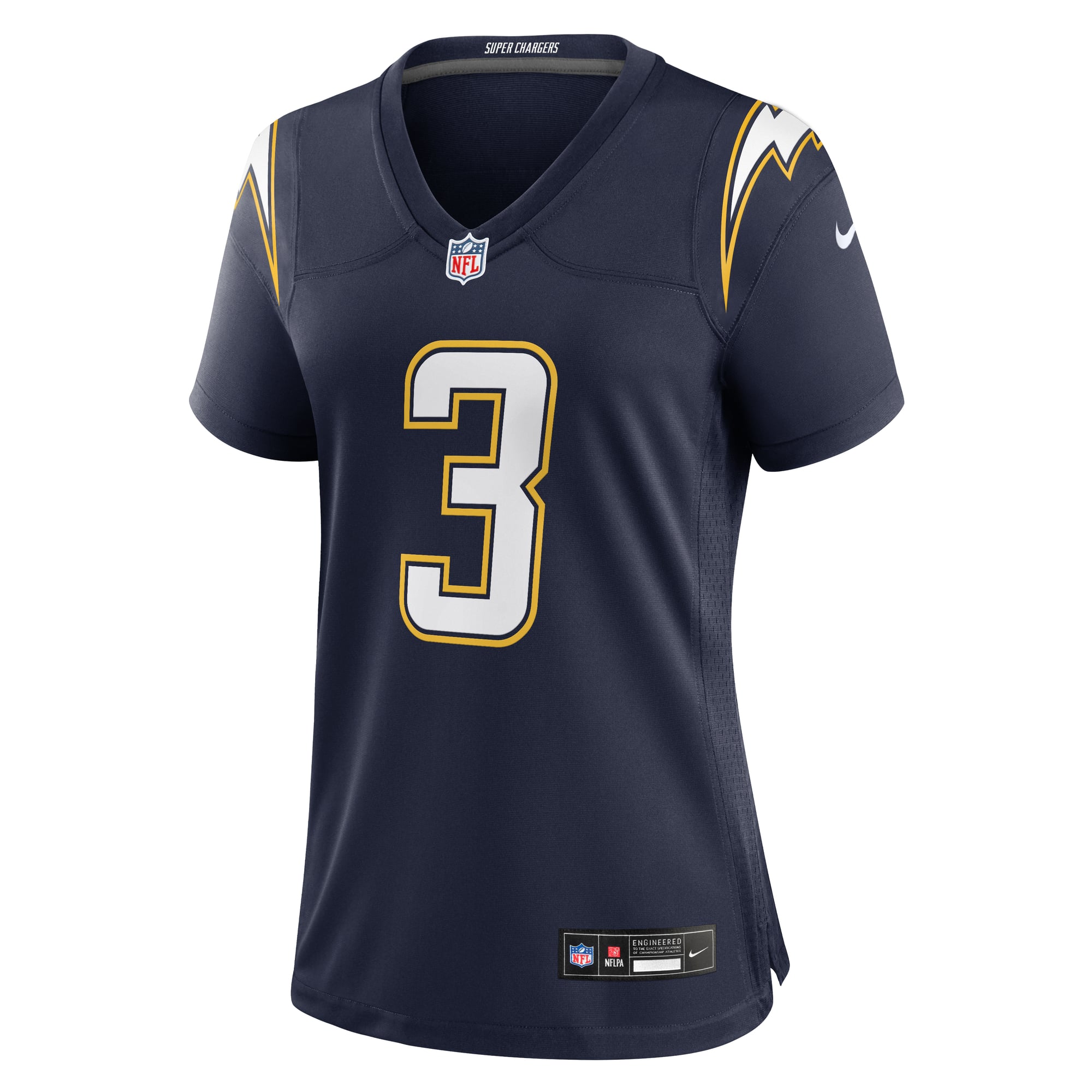 Derwin James Jr Los Angeles Chargers Game Jersey Navy NFL Football Fan Wear Derwin James Jr