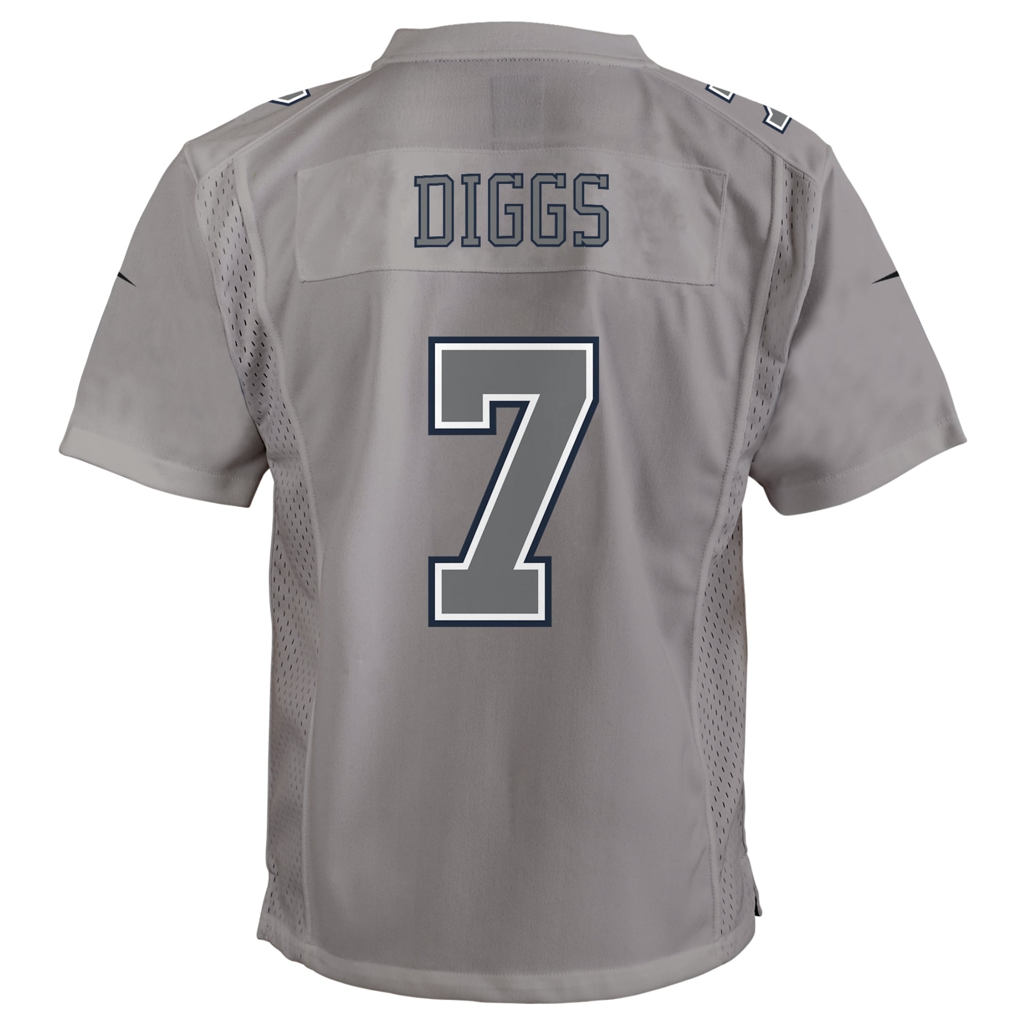 Atmosphere Trevon Diggs Dallas Cowboys Game Jersey Gray NFL Football Fan Wear Atmosphere Trevon Diggs