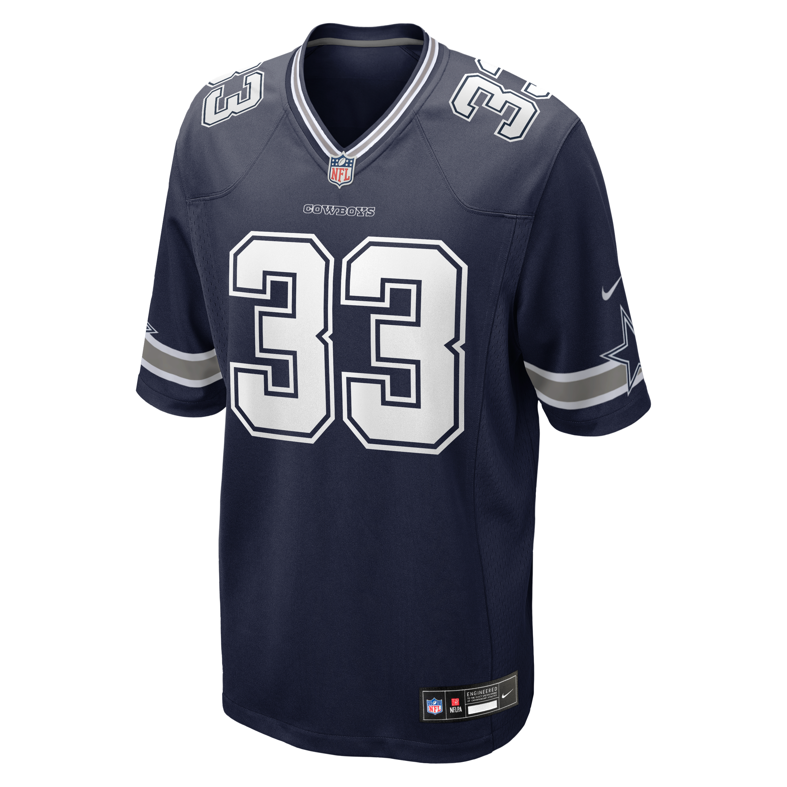 Javonte Williams Dallas Cowboys Game Jersey Navy NFL Football Fan Wear