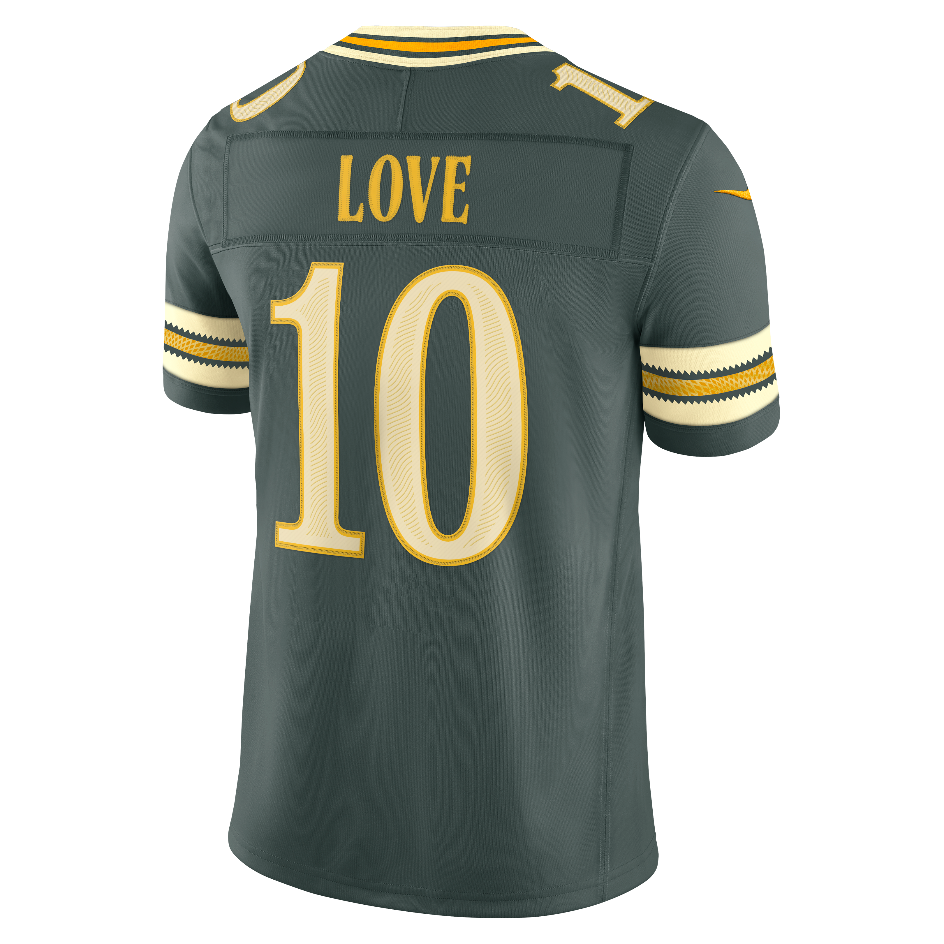 Jordan Love Green Bay Packers Limited Jersey Green NFL Football Fan Wear Jordan Love