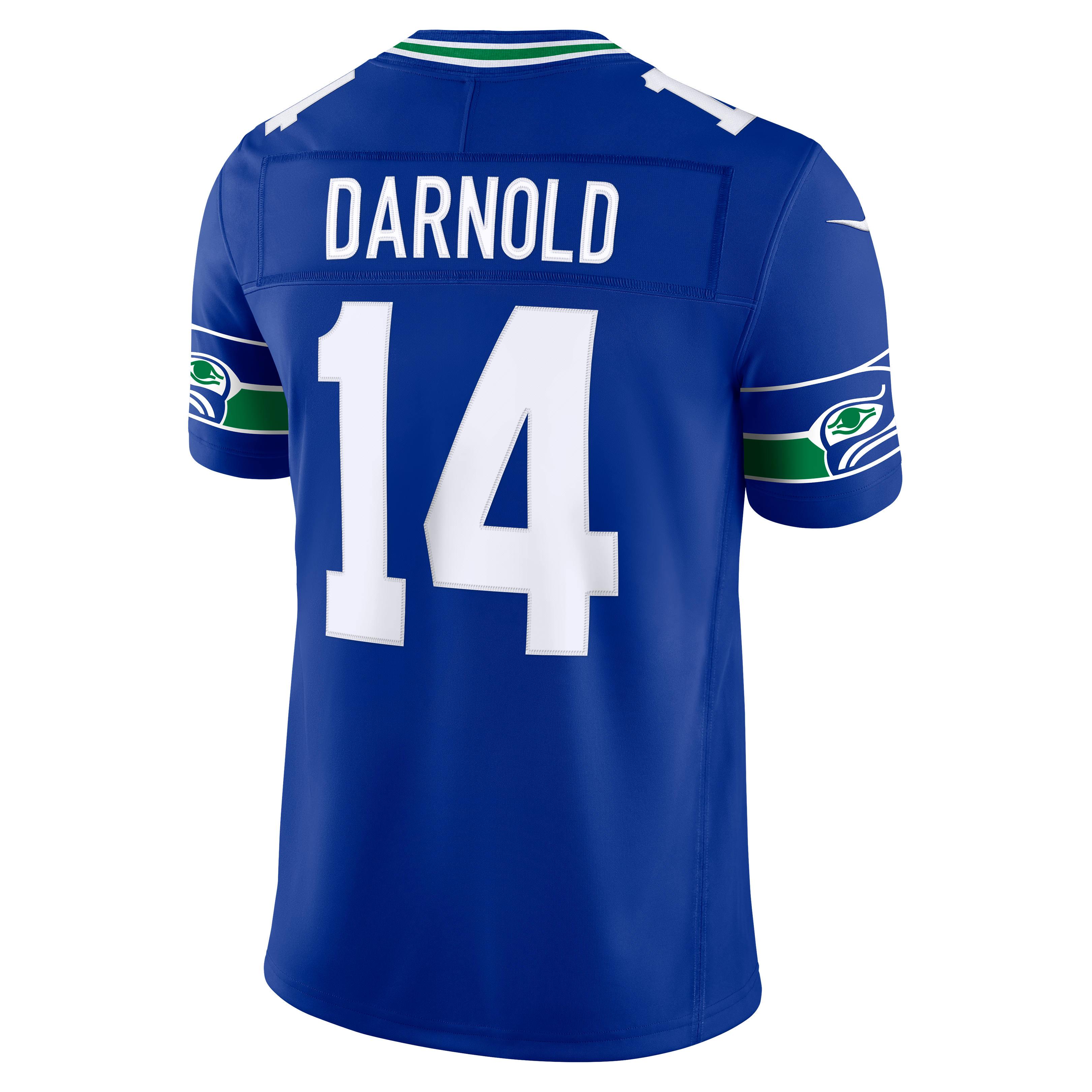 Sam Darnold Seattle Seahawks Alternate Jersey Royal NFL Football Fan Wear Sam Darnold