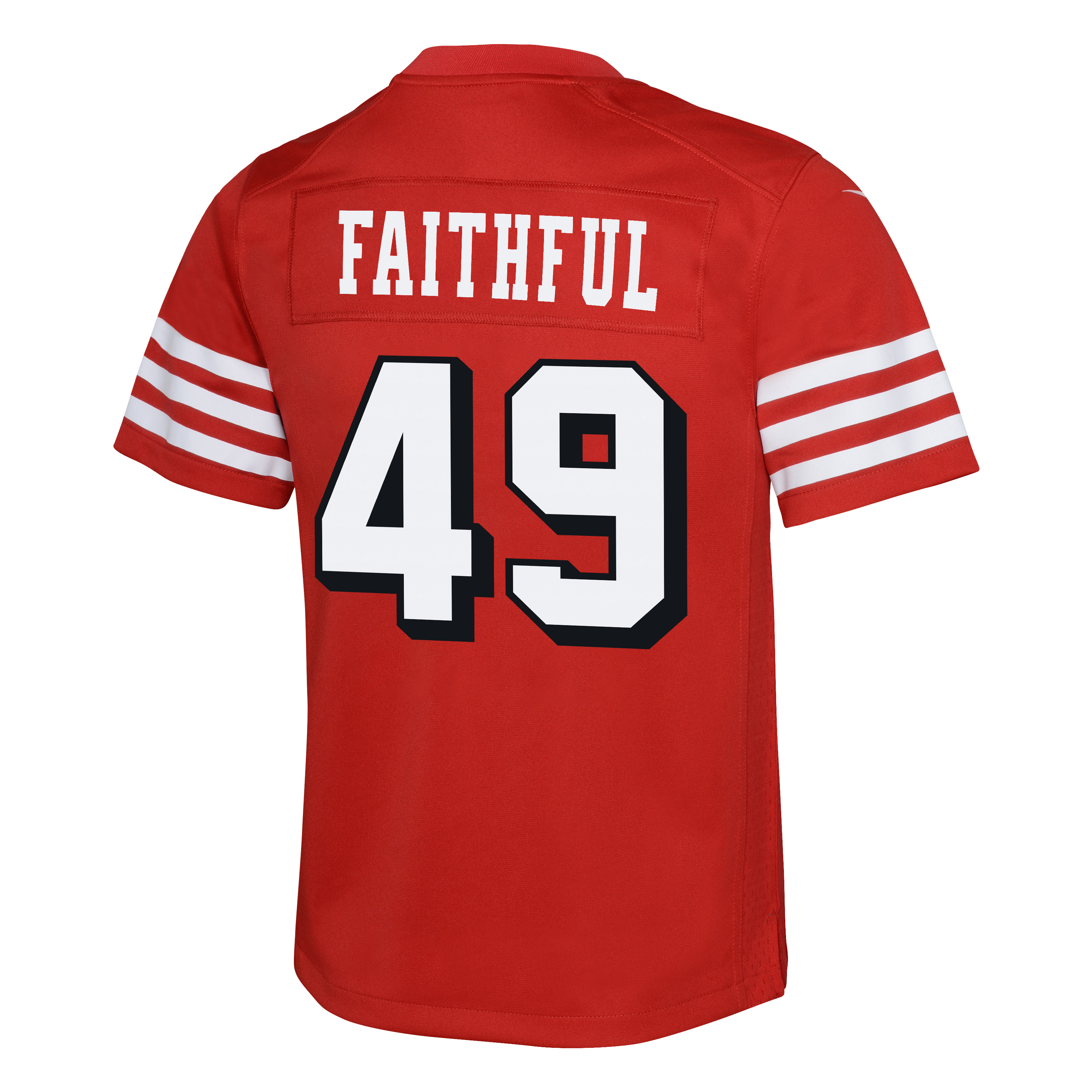 San Francisco 49ers Game Jersey Scarlet NFL Football Fan Wear
