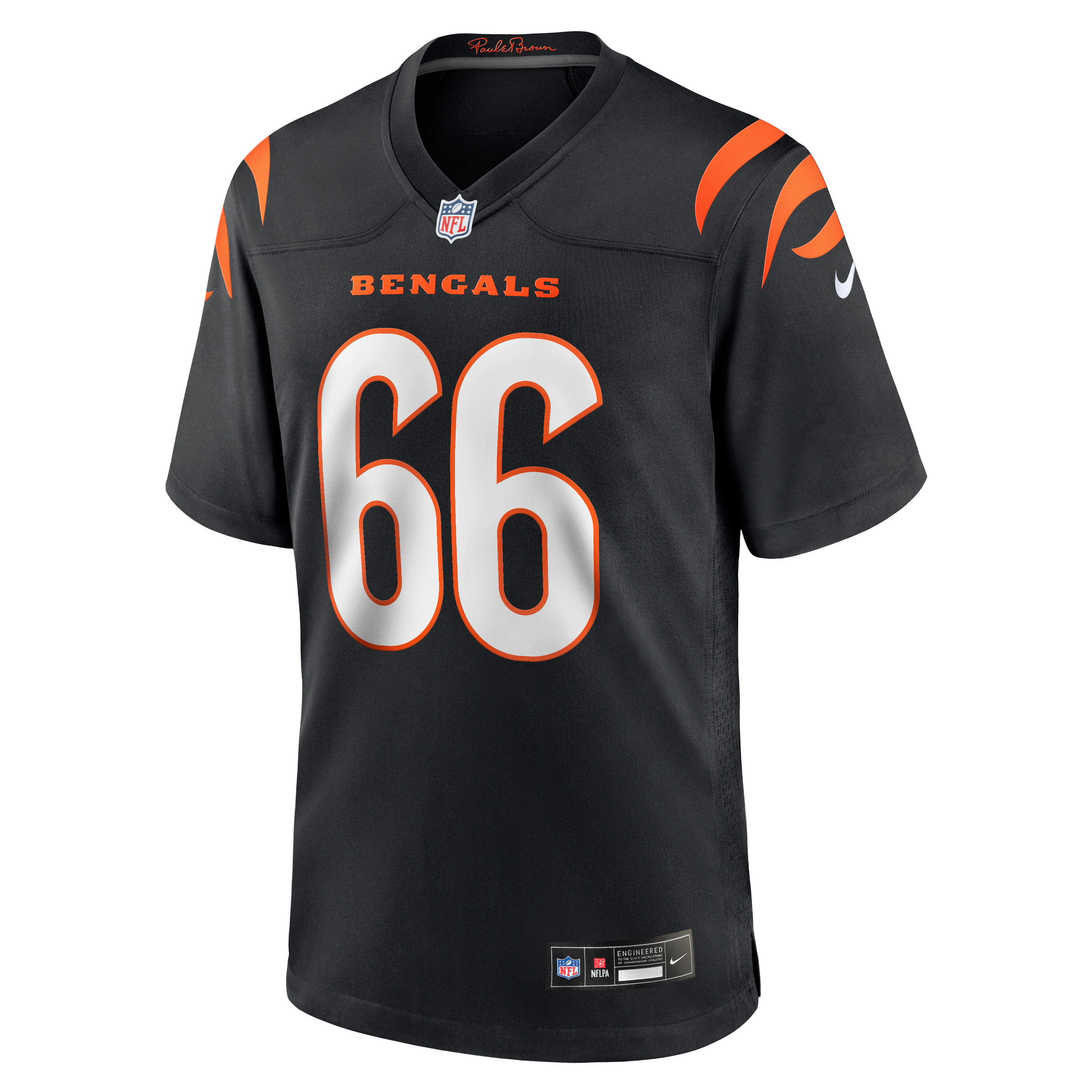 Dalton Risner Cincinnati Bengals Game Jersey Black NFL Football Fan Wear Dalton Risner