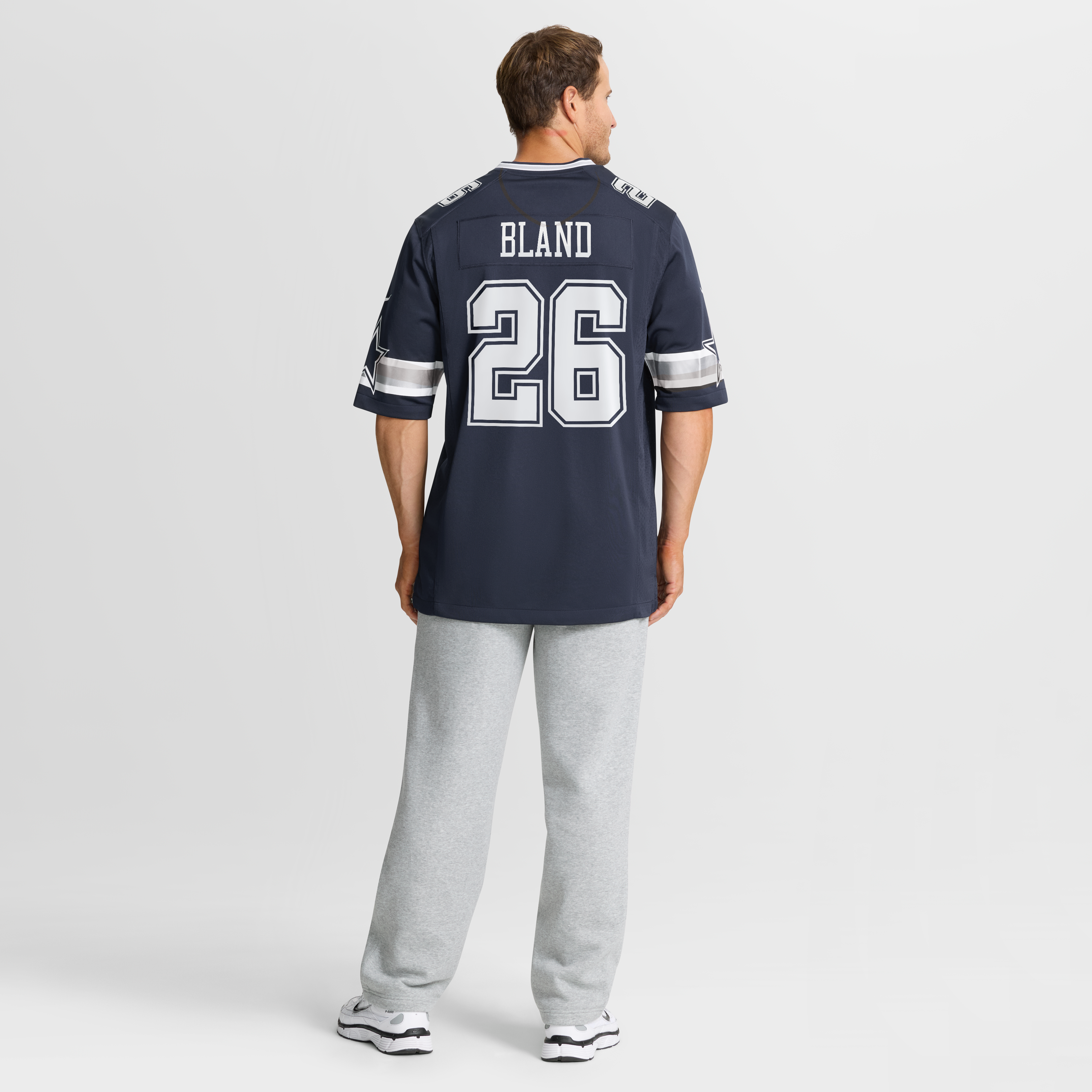 DaRon Bland Dallas Cowboys Game Jersey Navy NFL Football Fan Wear DaRon Bland
