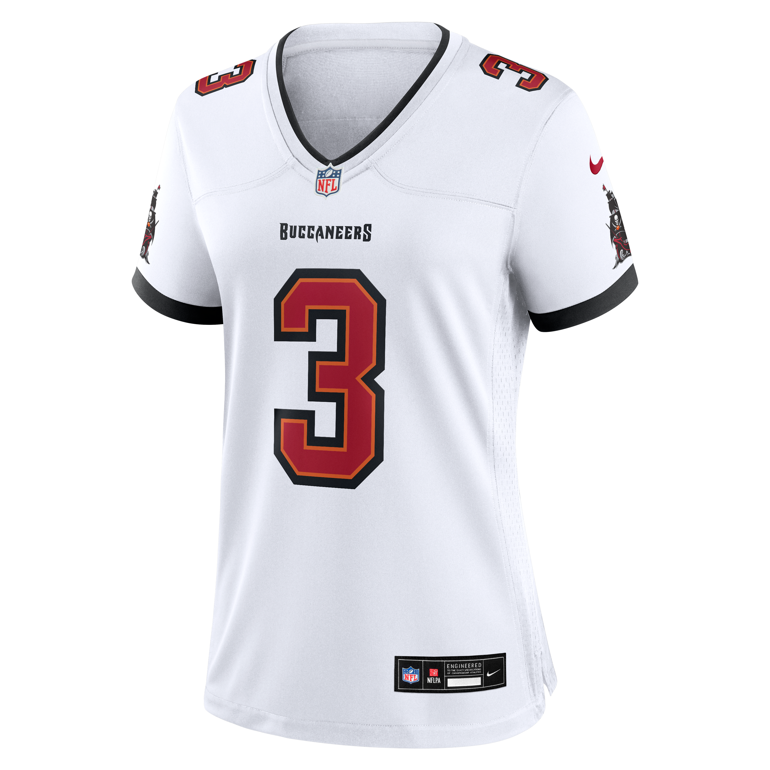 Rueben Bain Jr Tampa Bay Buccaneers Game Jersey White NFL Football Fan Wear Rueben Bain Jr