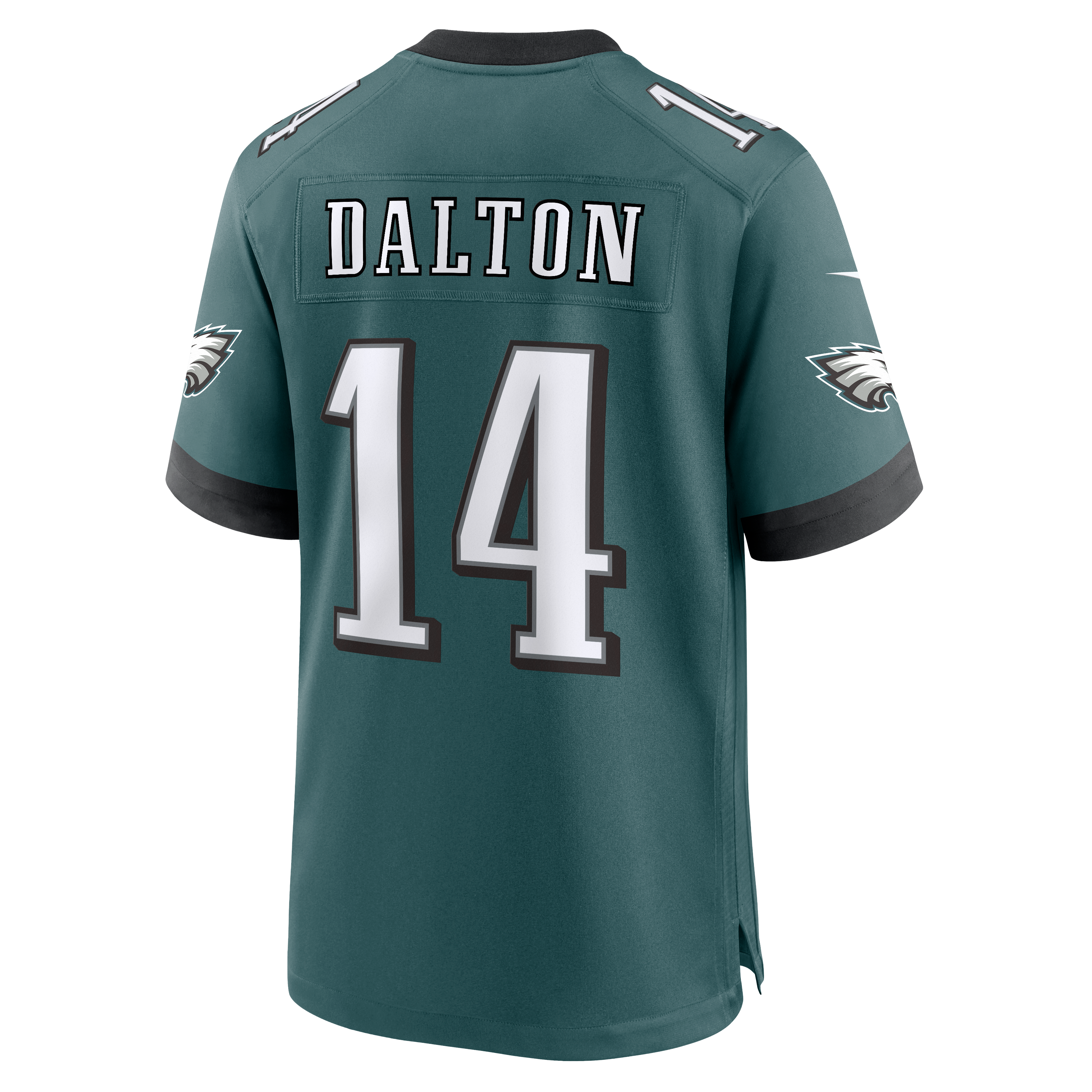 Andy Dalton Philadelphia Eagles Game Jersey Midnight NFL Football Fan Wear Andy Dalton