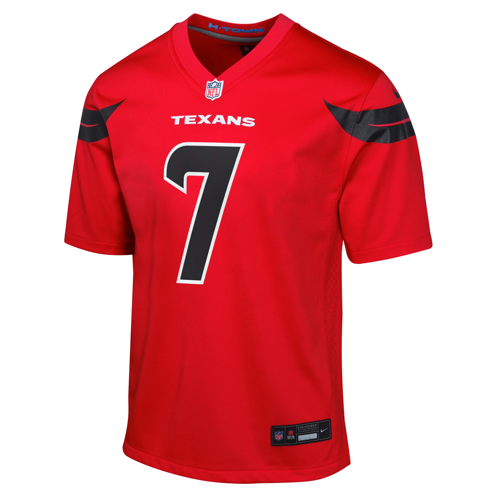 Houston Texans Game Jersey No.7 Red NFL Football Fan Wear