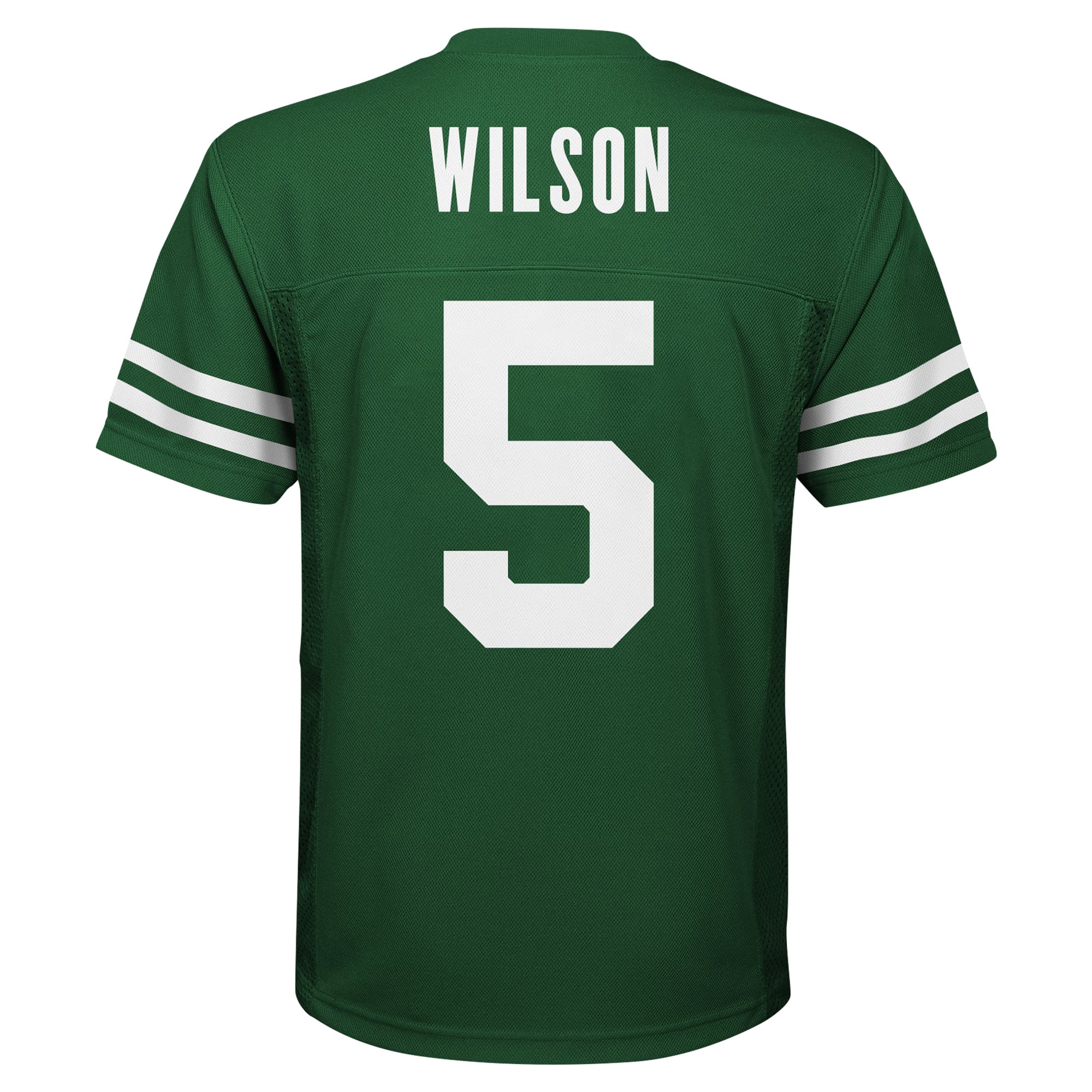 Garrett Wilson New York Jets Player Jersey Green NFL Football Fan Wear