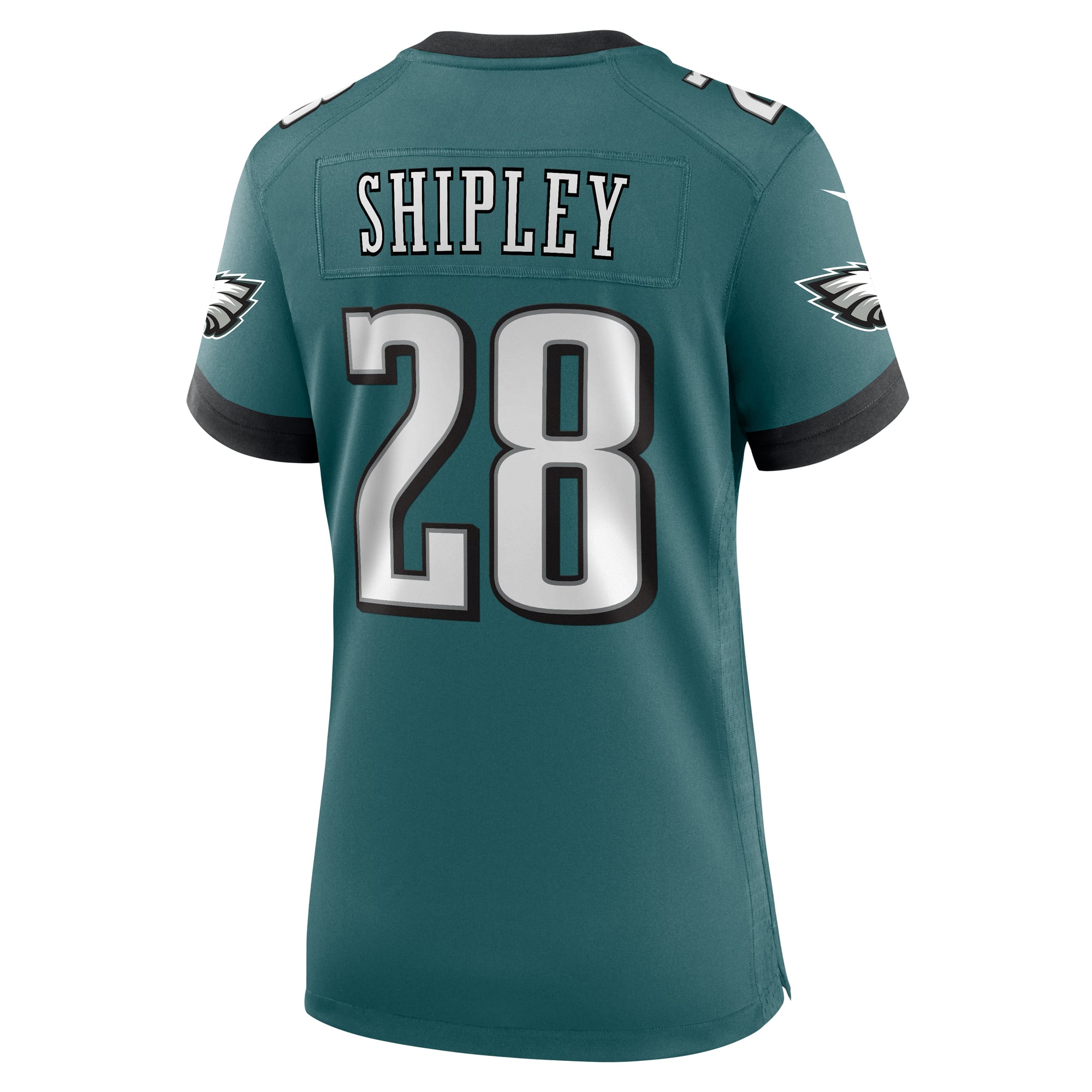Will Shipley Philadelphia Eagles Game Jersey Midnight NFL Football Fan Wear
