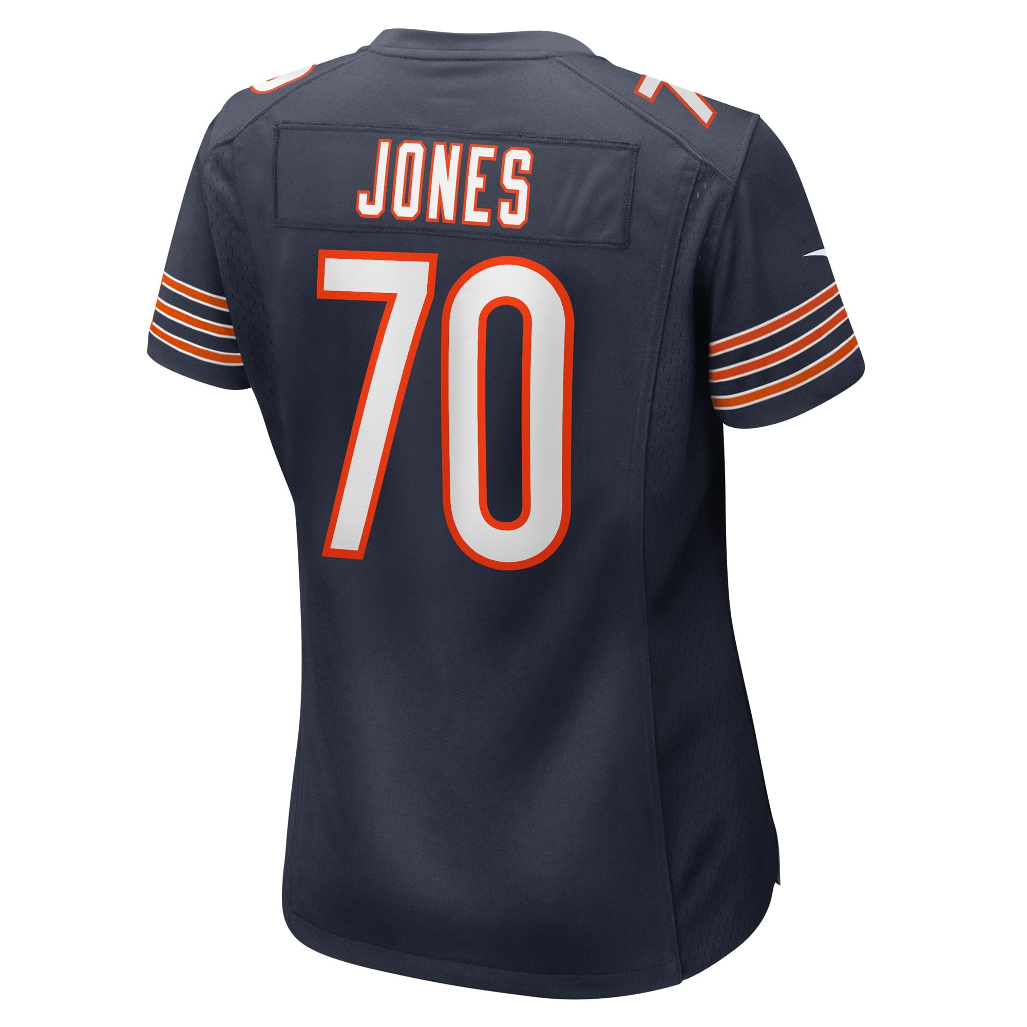 Braxton Jones Chicago Bears Player Jersey Navy NFL Football Fan Wear