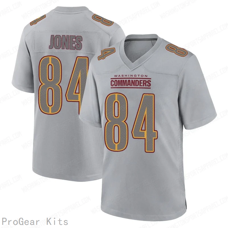 Jacoby Jones Atmosphere Washington Commanders Game Jersey No.84 Gray NFL Football Fan Wear