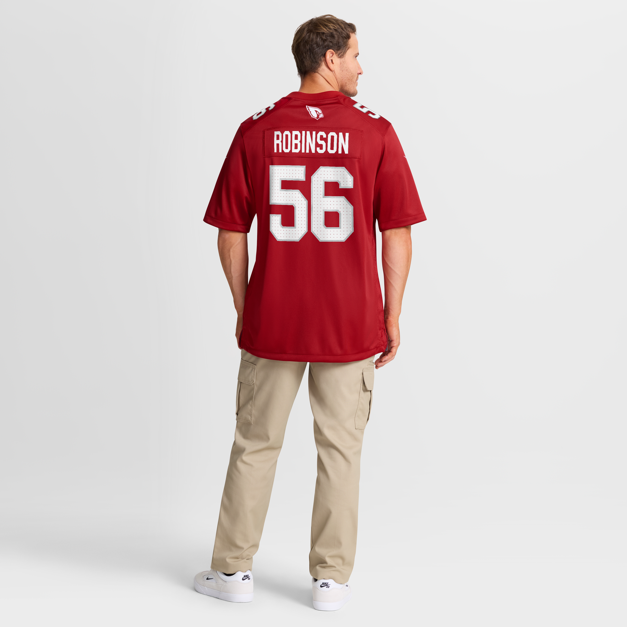 Darius Robinson Arizona Cardinals Game Jersey Cardinal NFL Football Fan Wear Darius Robinson