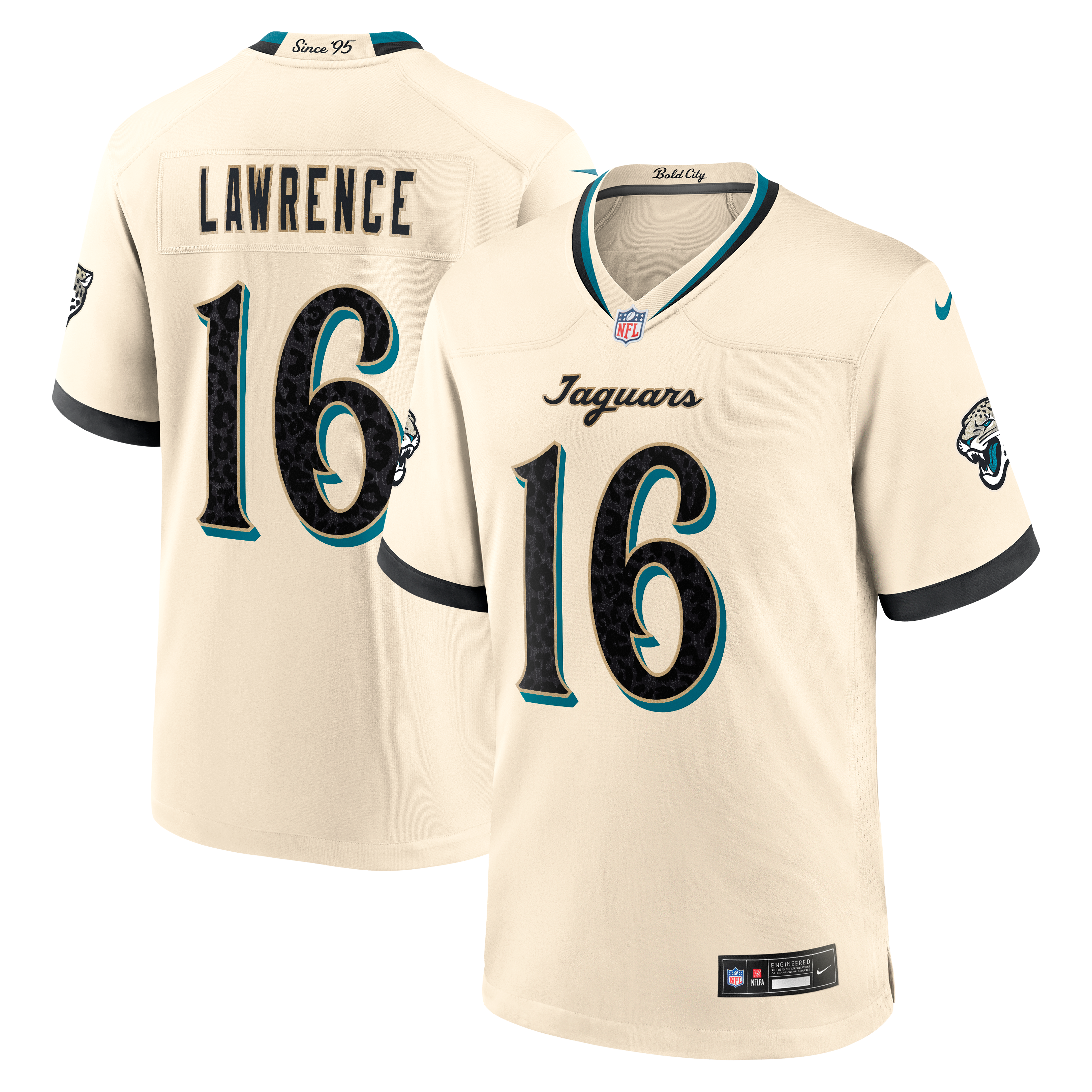 Trevor Lawrence Jacksonville Jaguars Game Jersey NFL Football Fan Wear