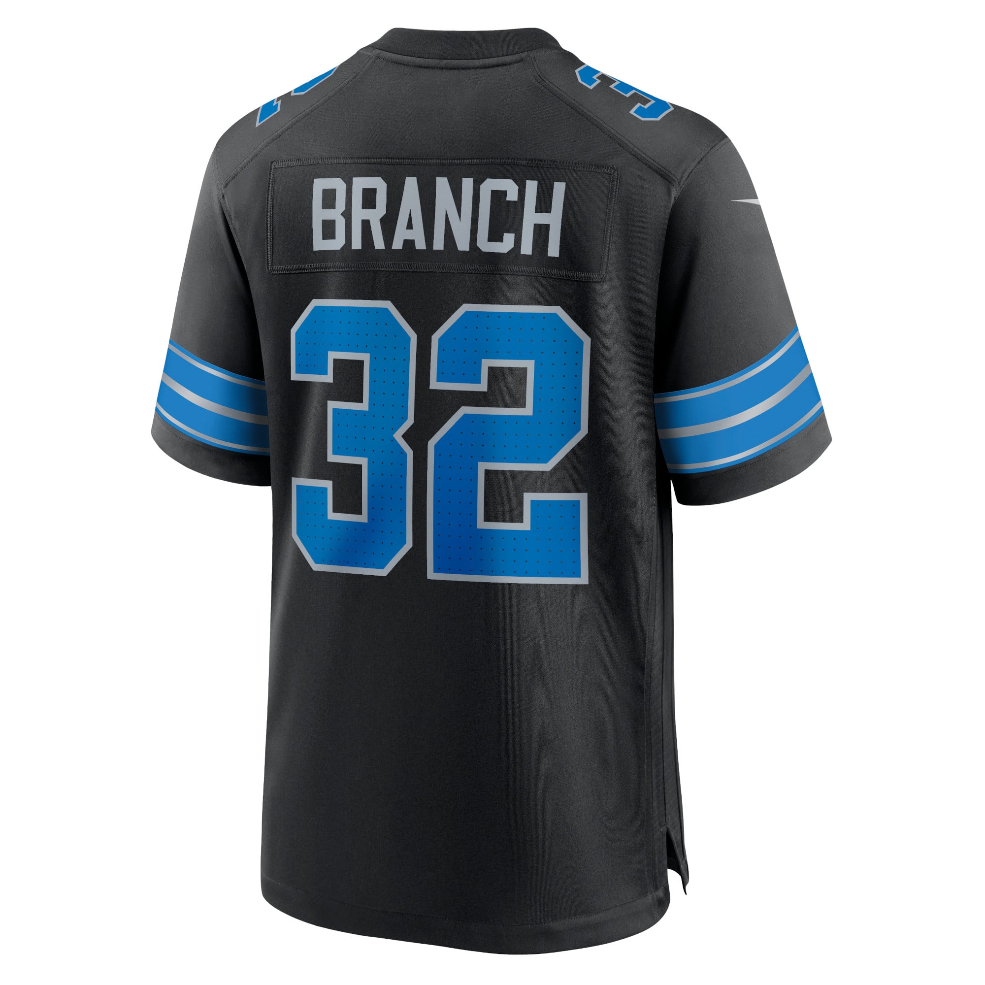 Brian Branch Detroit Lions Game Jersey Black NFL Football Fan Wear