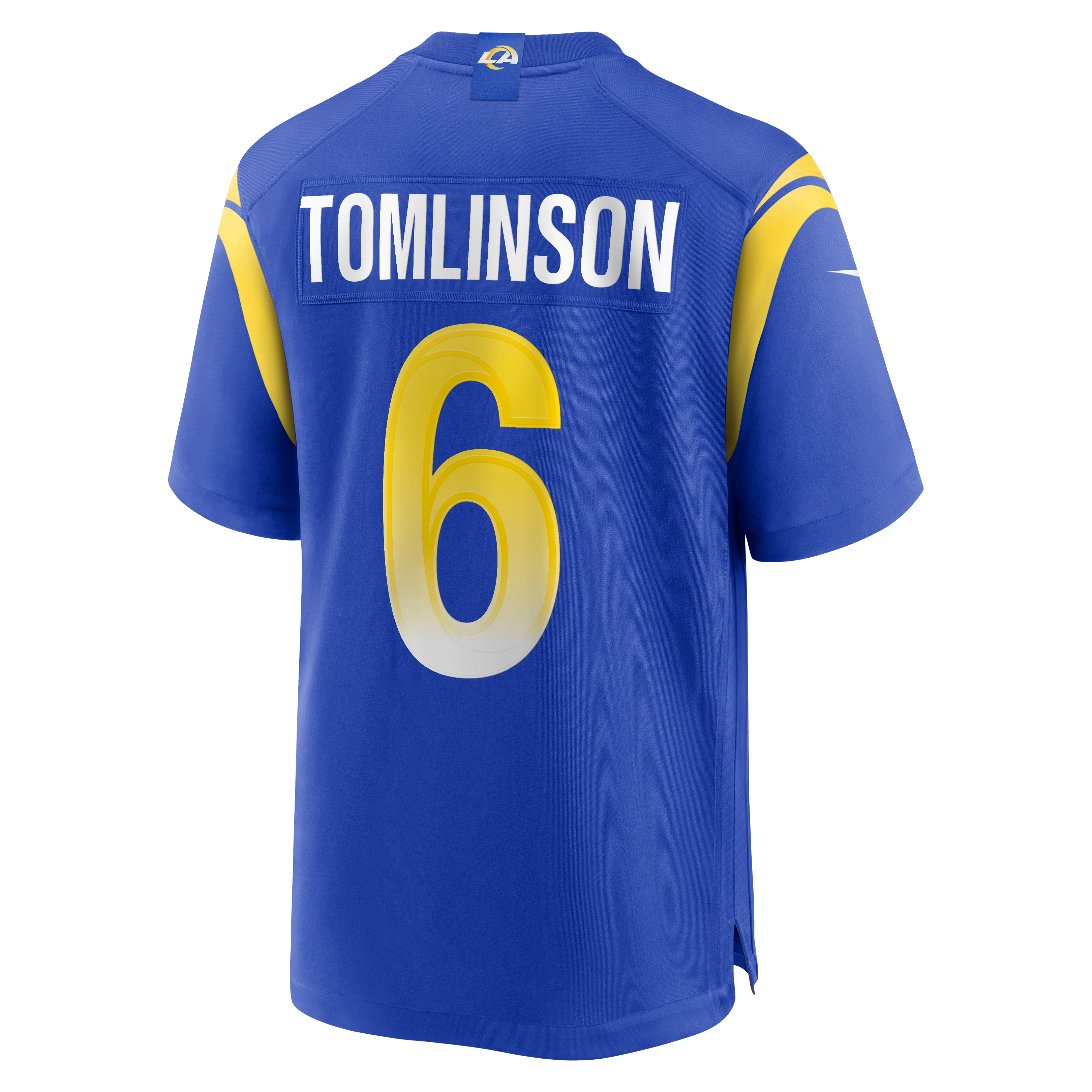 Tre'Vius Hodges-Tomlinson Los Angeles Rams Game Jersey Royal NFL Football Fan Wear