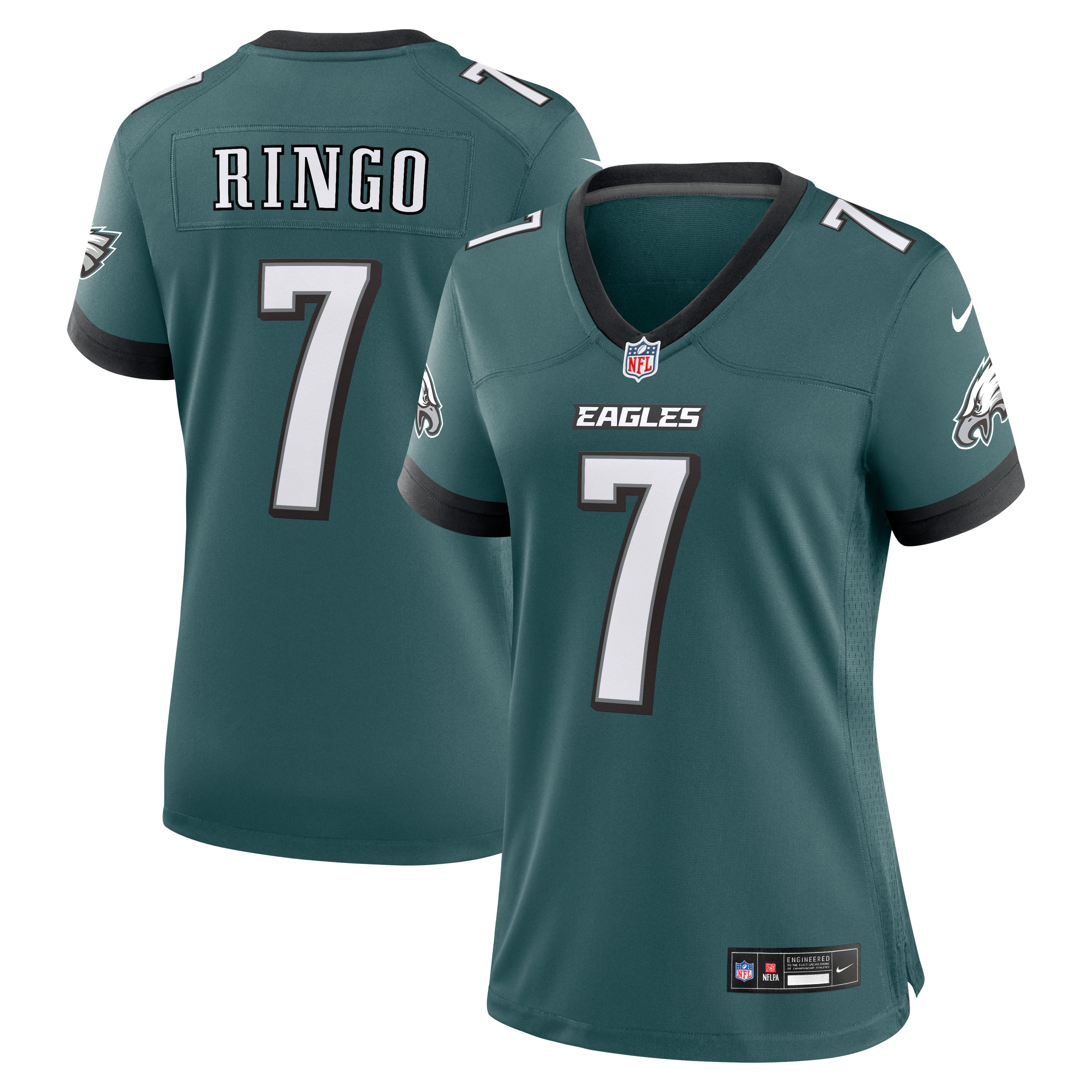 Kelee Ringo Philadelphia Eagles Game Jersey Midnight NFL Football Fan Wear Kelee Ringo