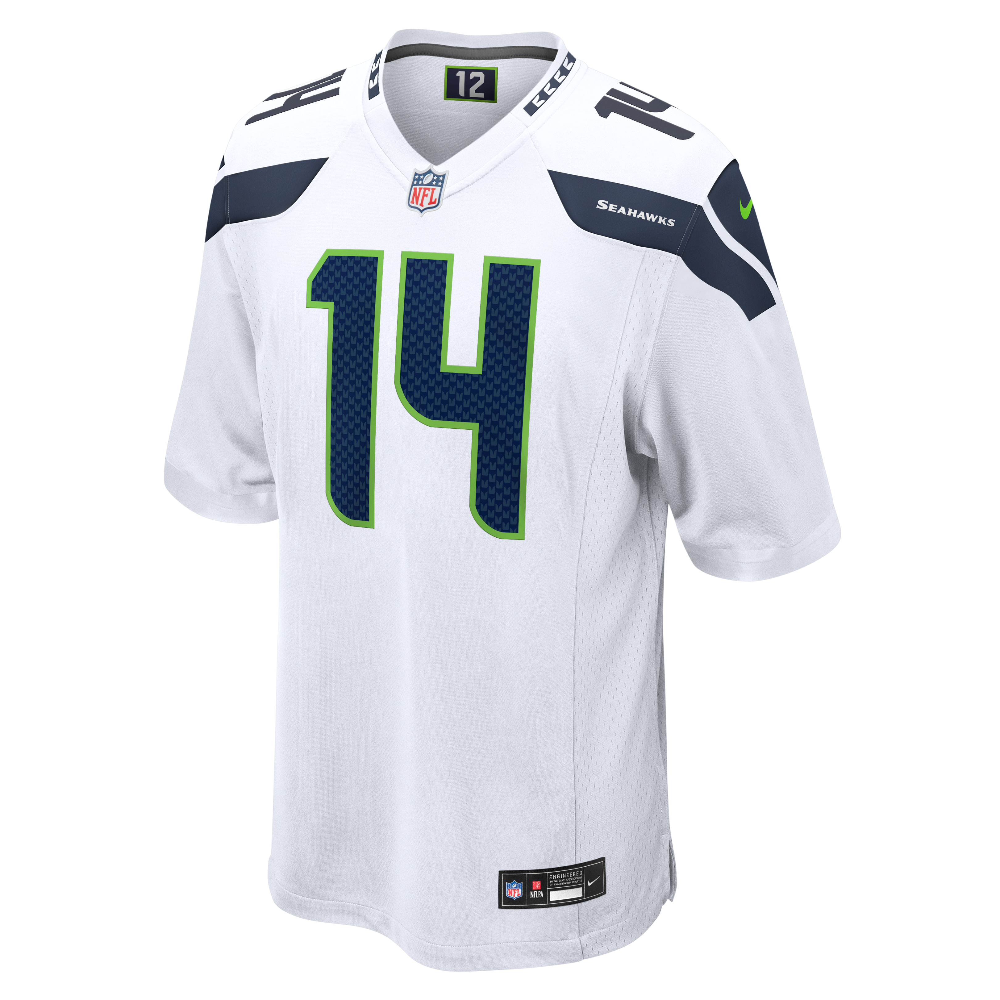 Sam Darnold Seattle Seahawks Game Jersey White NFL Football Fan Wear