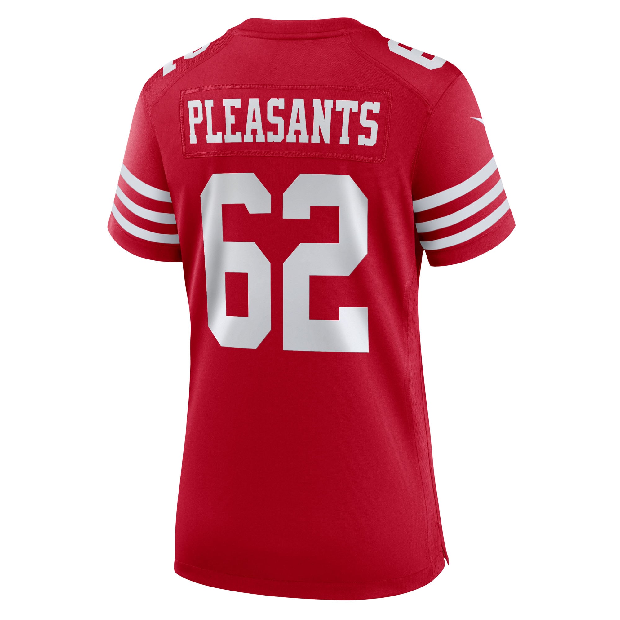 Austen Pleasants San Francisco 49ers Game Jersey Scarlet NFL Football Fan Wear Austen Pleasants