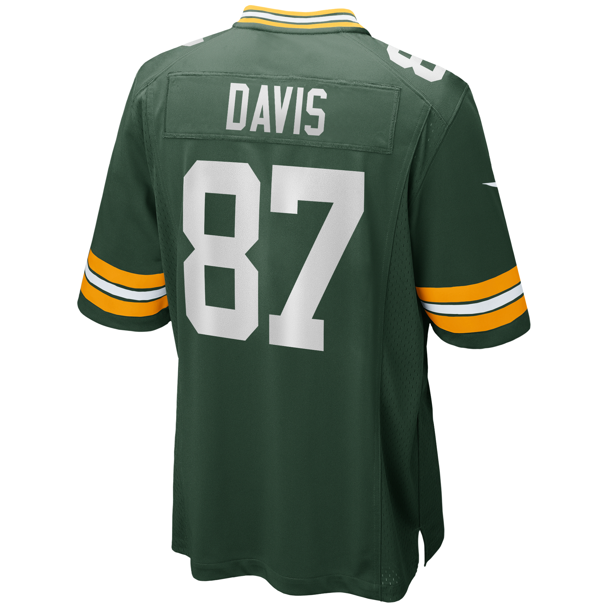Retired Willie Davis Green Bay Packers Player Jersey Green NFL Football Fan Wear Retired Willie Davis
