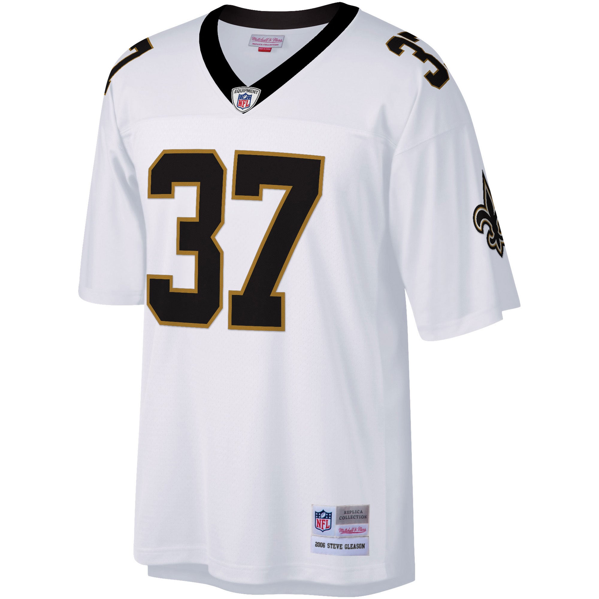 Big Tall Retired New Orleans Saints Player Jersey White NFL Football Fan Wear Big Tall Retired