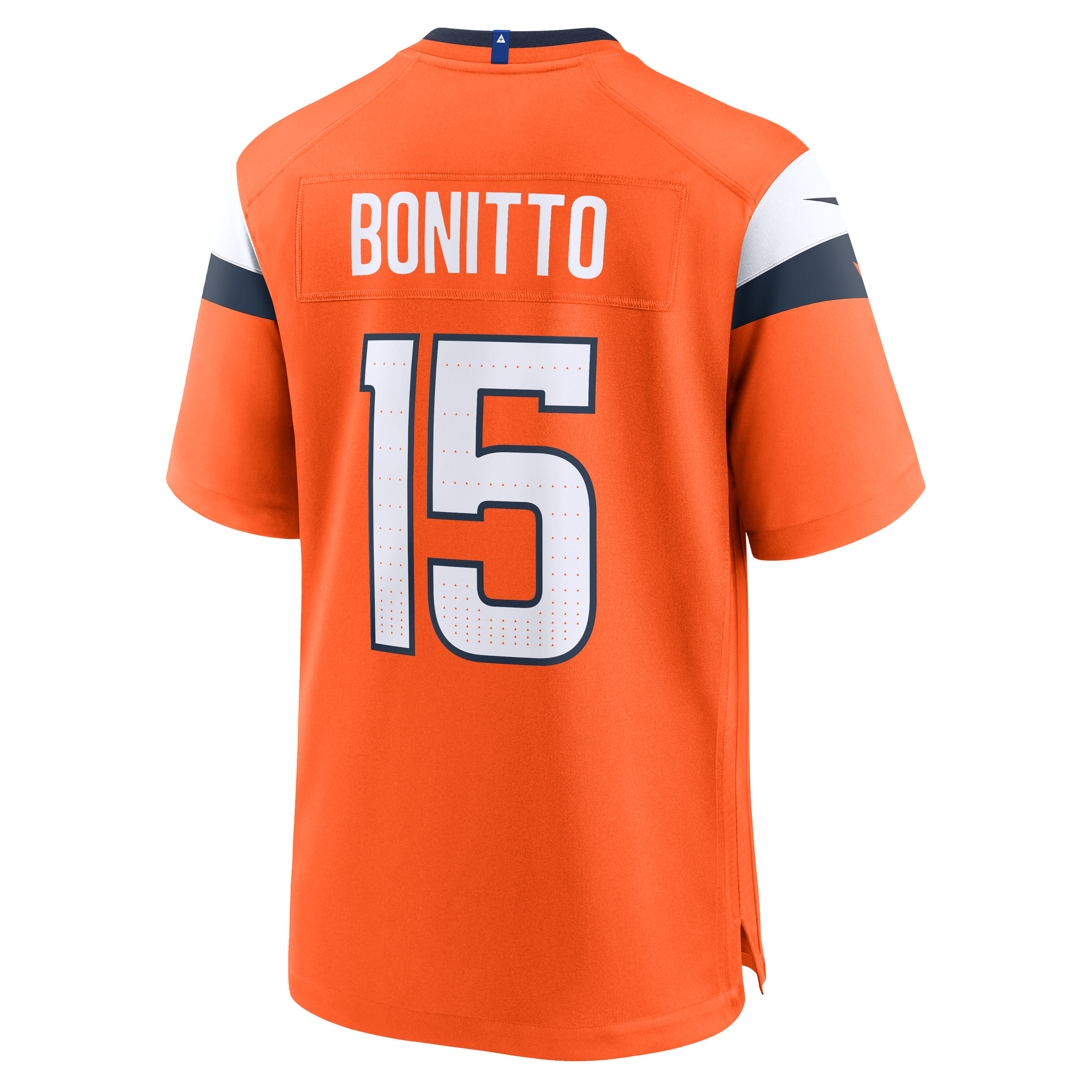 Nik Bonitto Denver Broncos Game Jersey Orange NFL Football Fan Wear Nik Bonitto