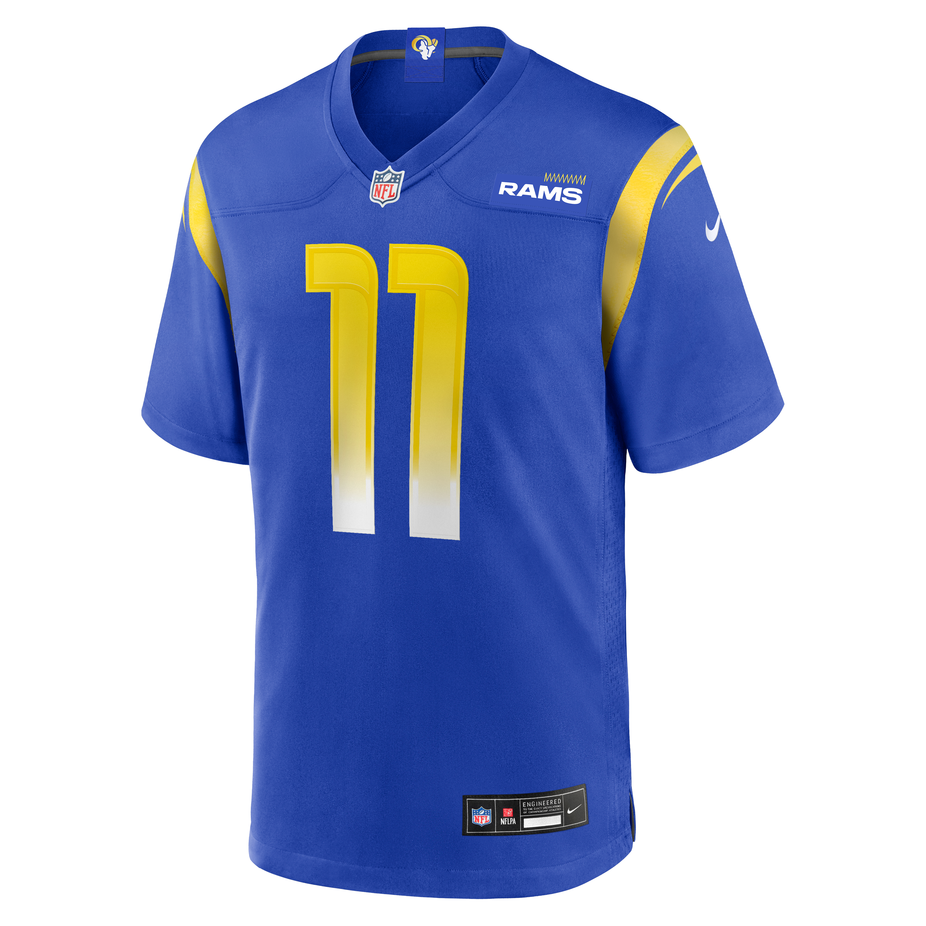 Jimmy Garoppolo Los Angeles Rams Game Jersey Royal NFL Football Fan Wear Jimmy Garoppolo