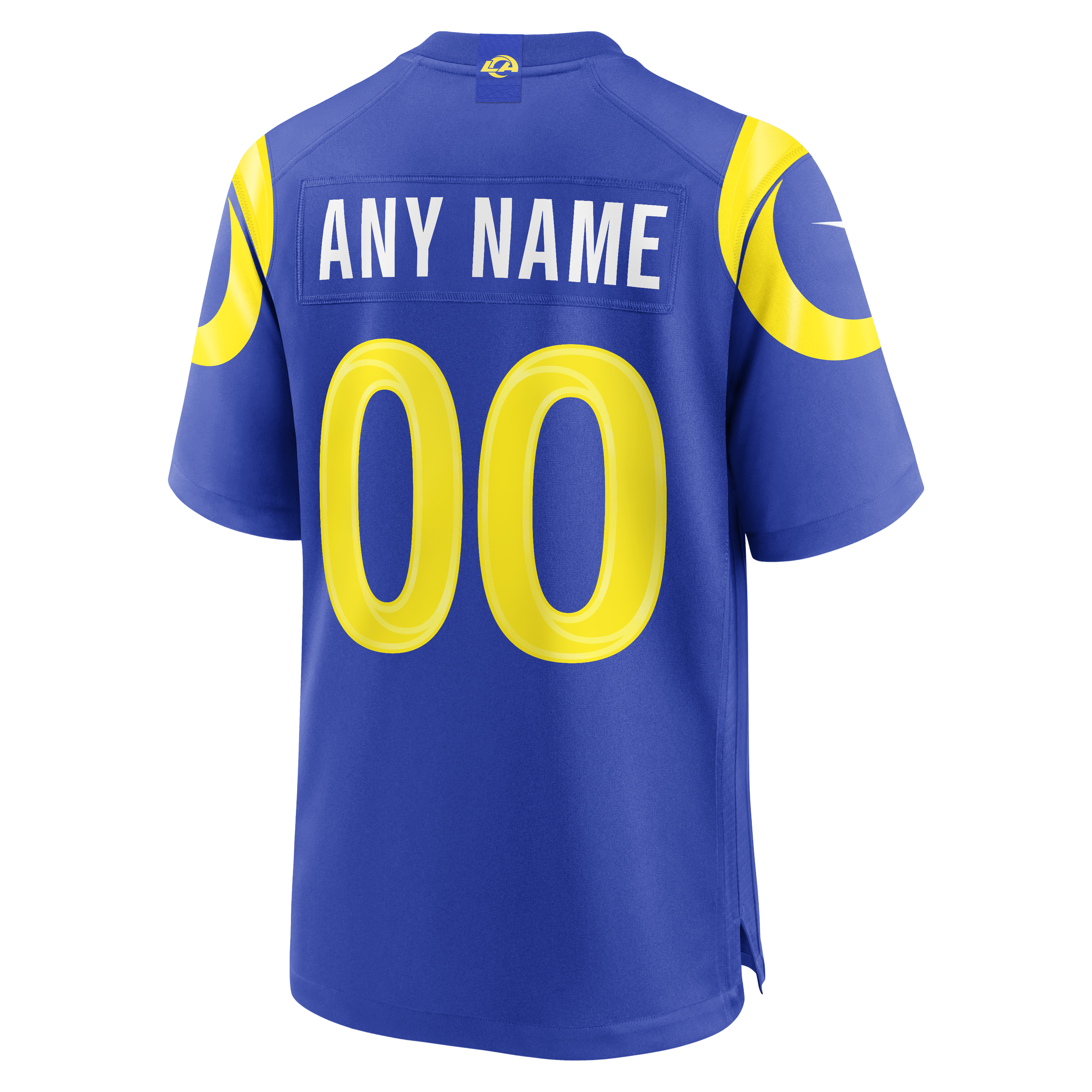 Los Angeles Rams Game Jersey Royal NFL Football Fan Wear Custom Number