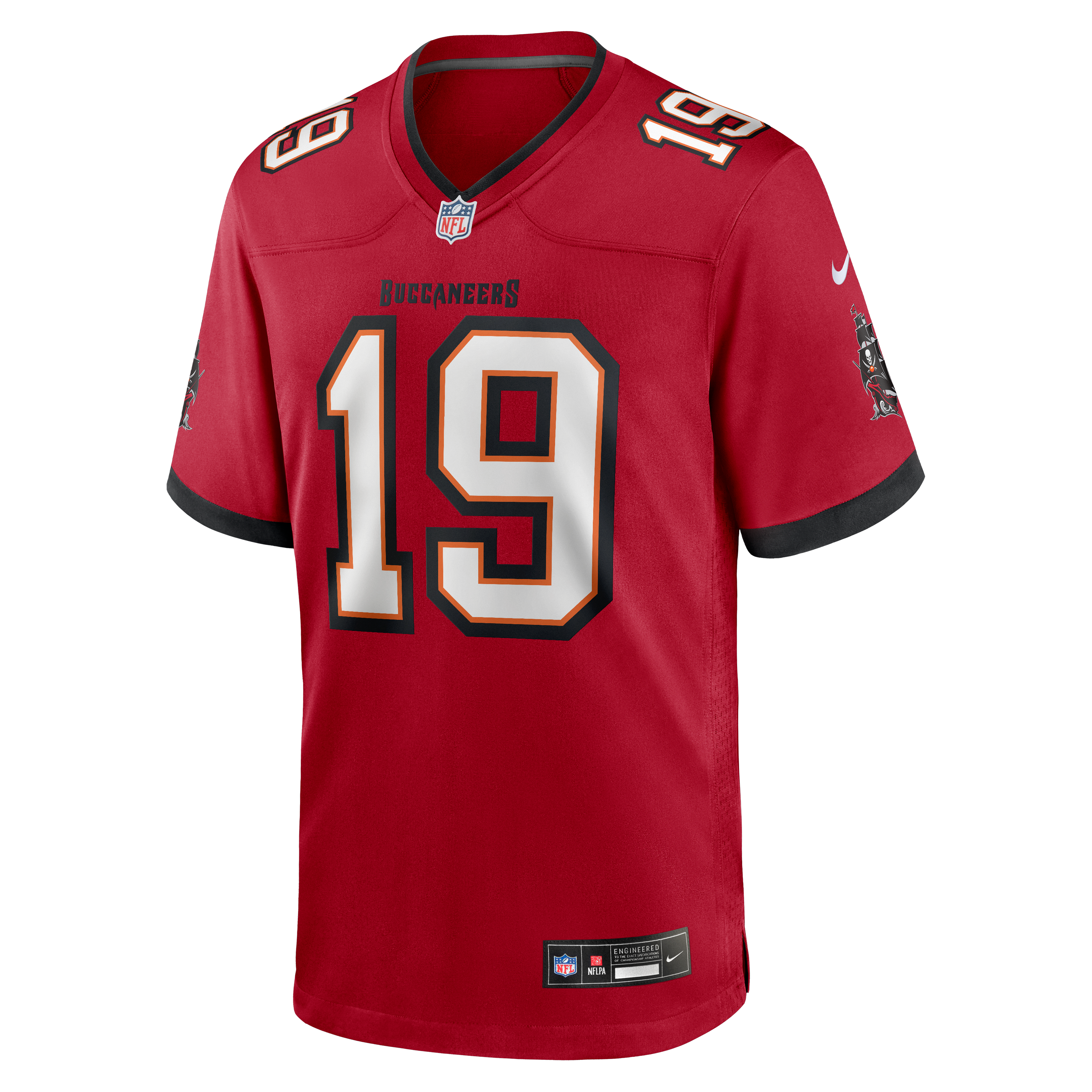 Keyshawn Johnson Retired Tampa Bay Buccaneers Player Jersey Red NFL Football Fan Wear Keyshawn Johnson Retired