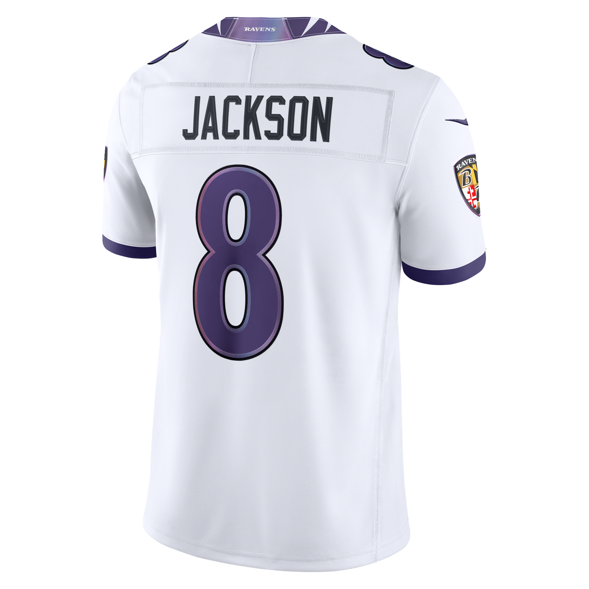 Lamar Jackson Baltimore Ravens Limited Jersey White NFL Football Fan Wear Lamar Jackson
