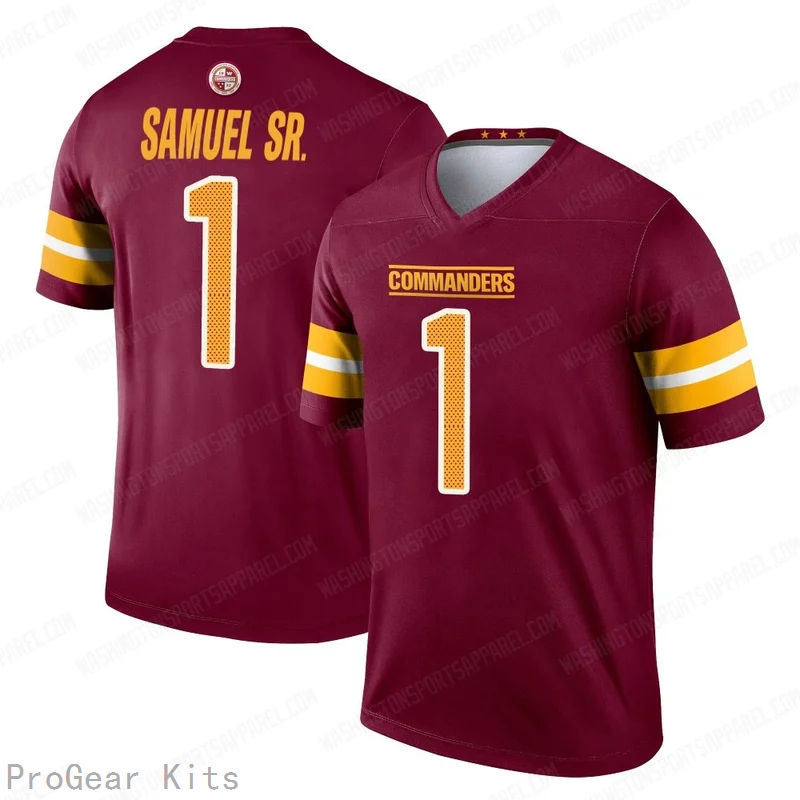 Deebo Samuel Sr Washington Commanders Untouchable Jersey No.1 Burgundy NFL Football Fan Wear
